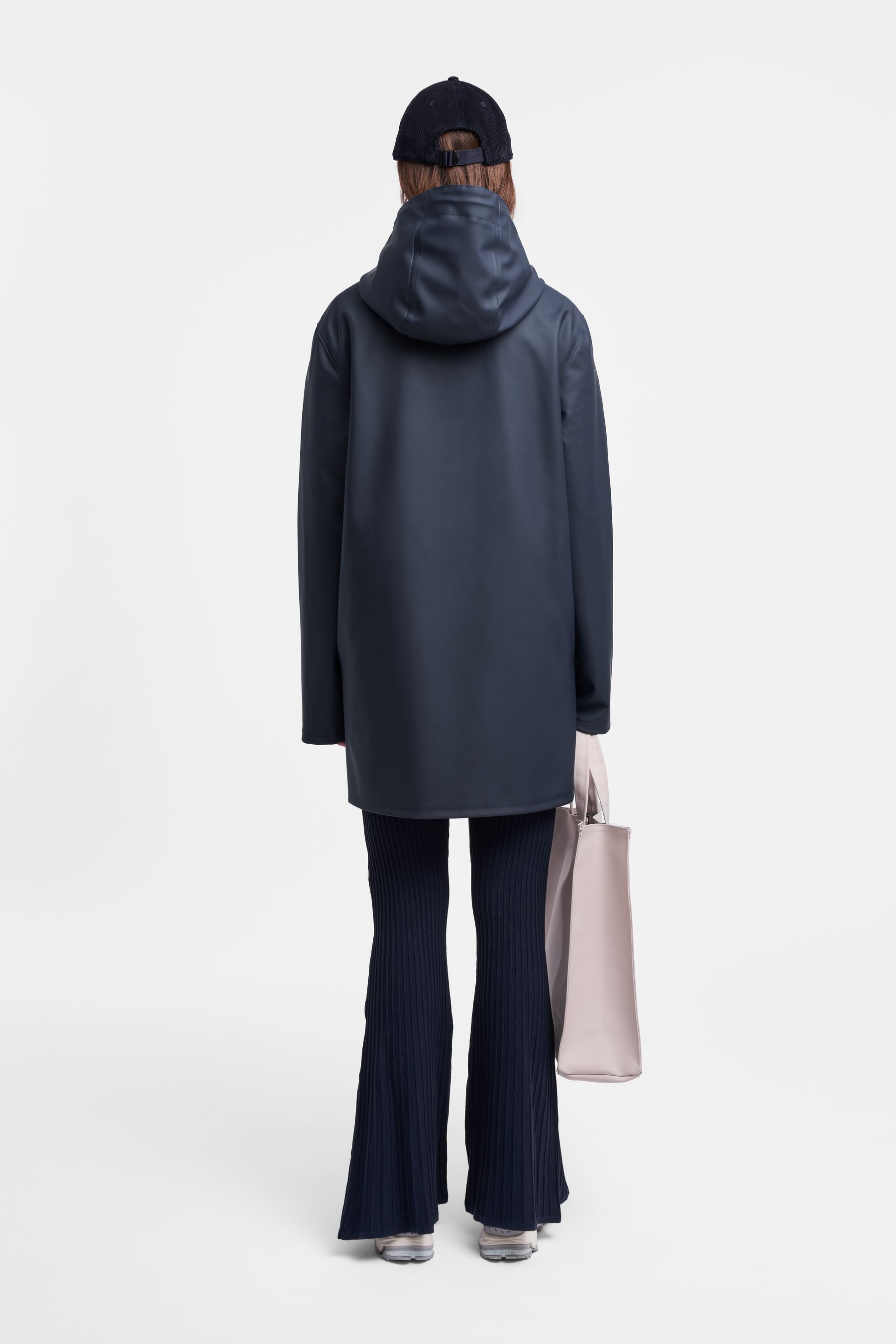 stutterheim stockholm raincoat navy women jackets raincoats