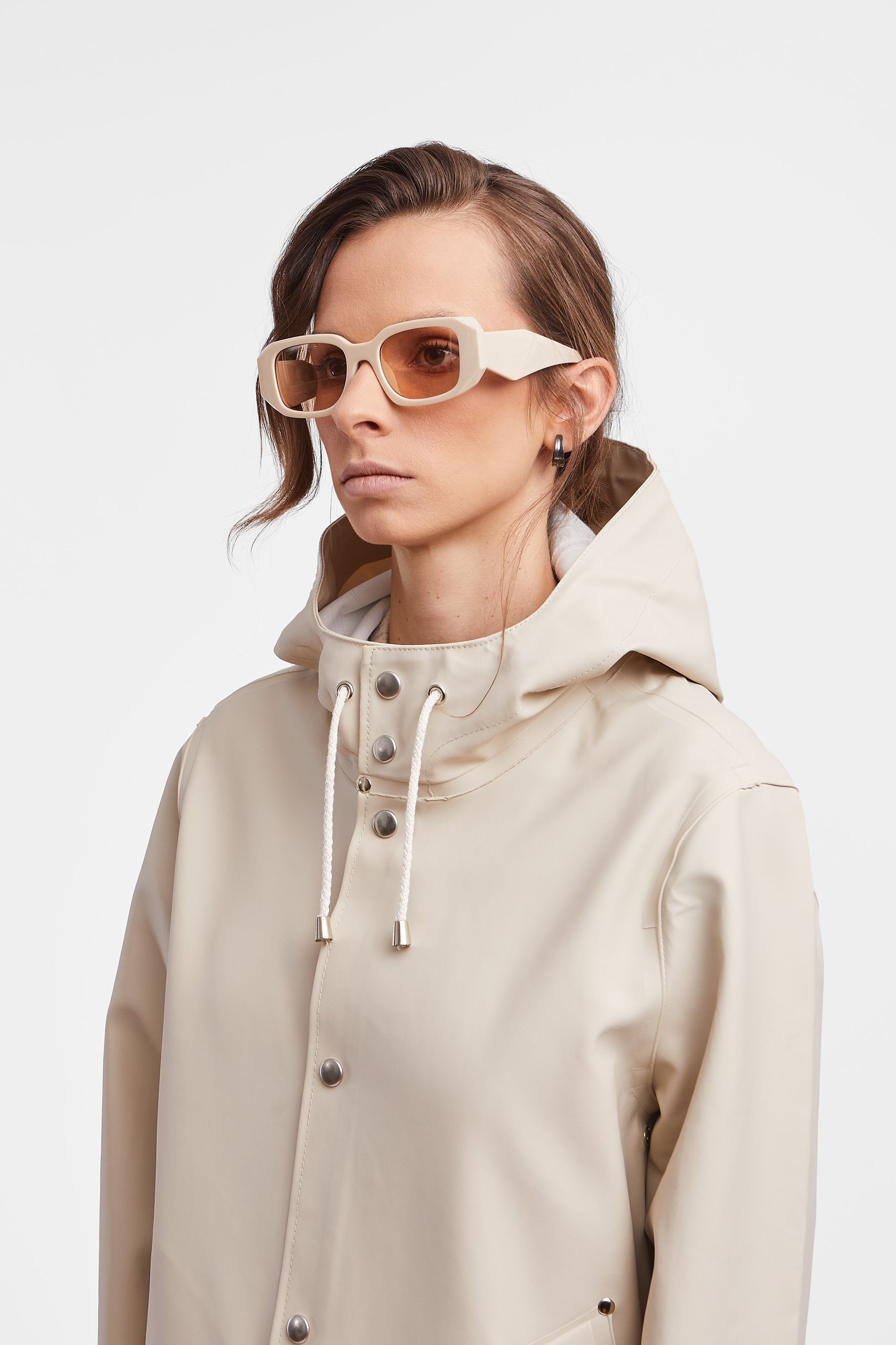 stutterheim stockholm raincoat oyster women jackets raincoats