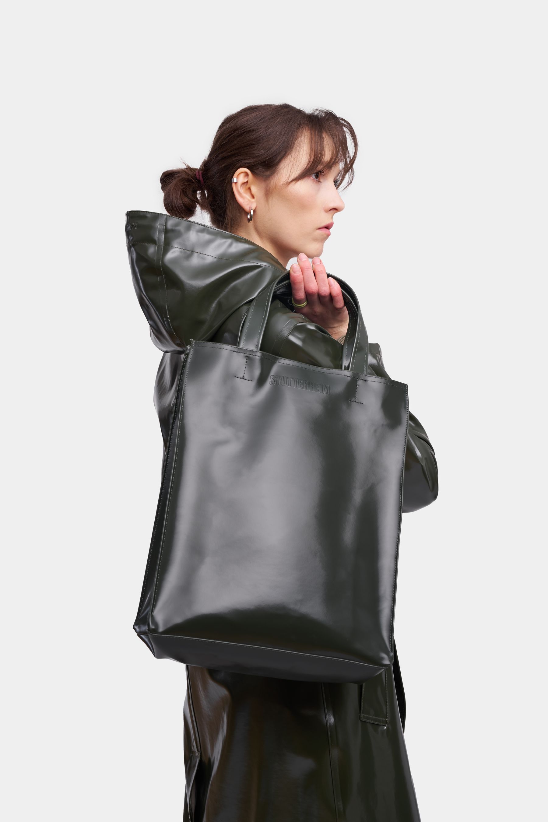 stutterheim stocksund bag opal green aw23