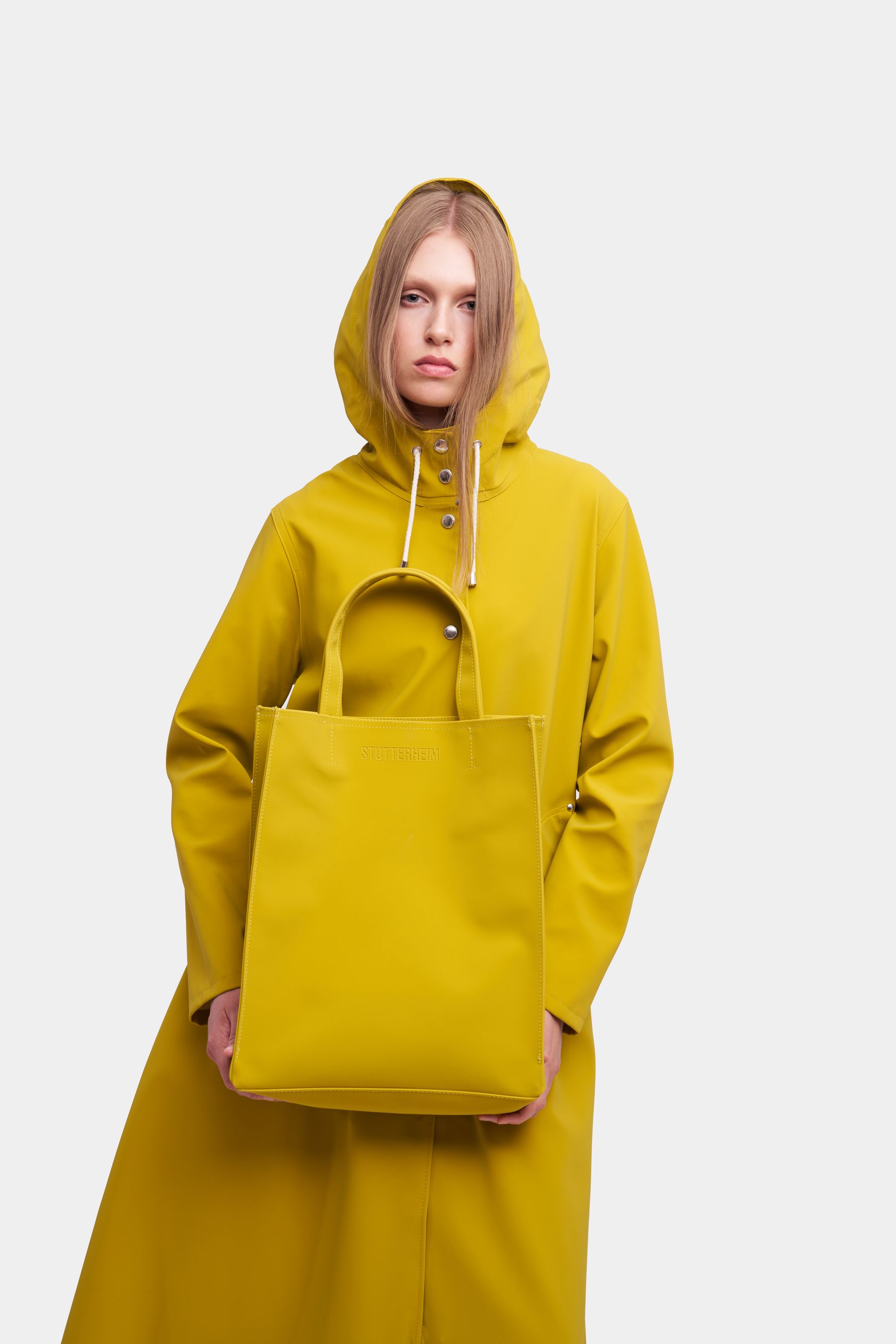 stutterheim stocksund matte bag gold accessories bags tote-bags