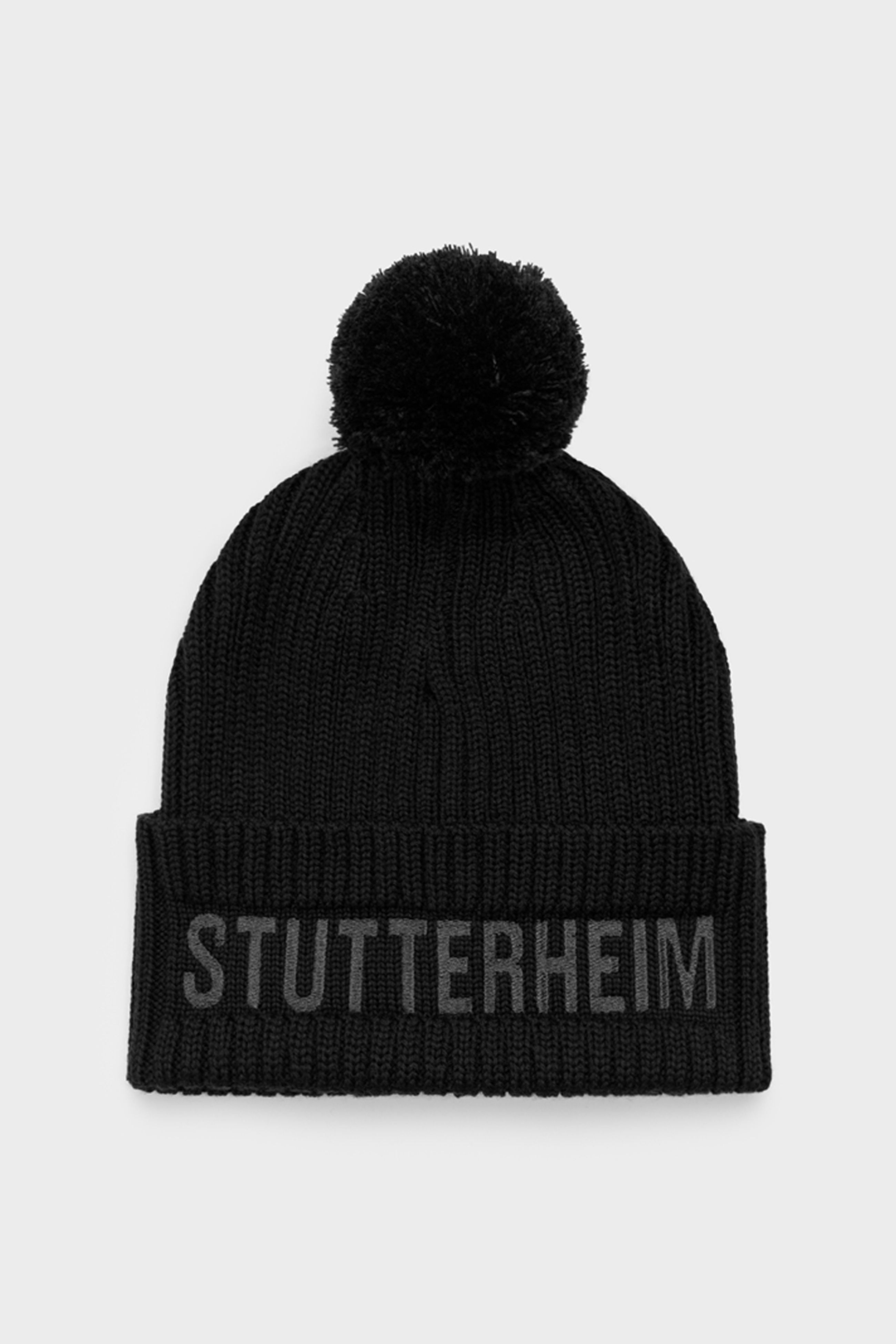 stutterheim april beanie black accessories hats-and-scarves beanies