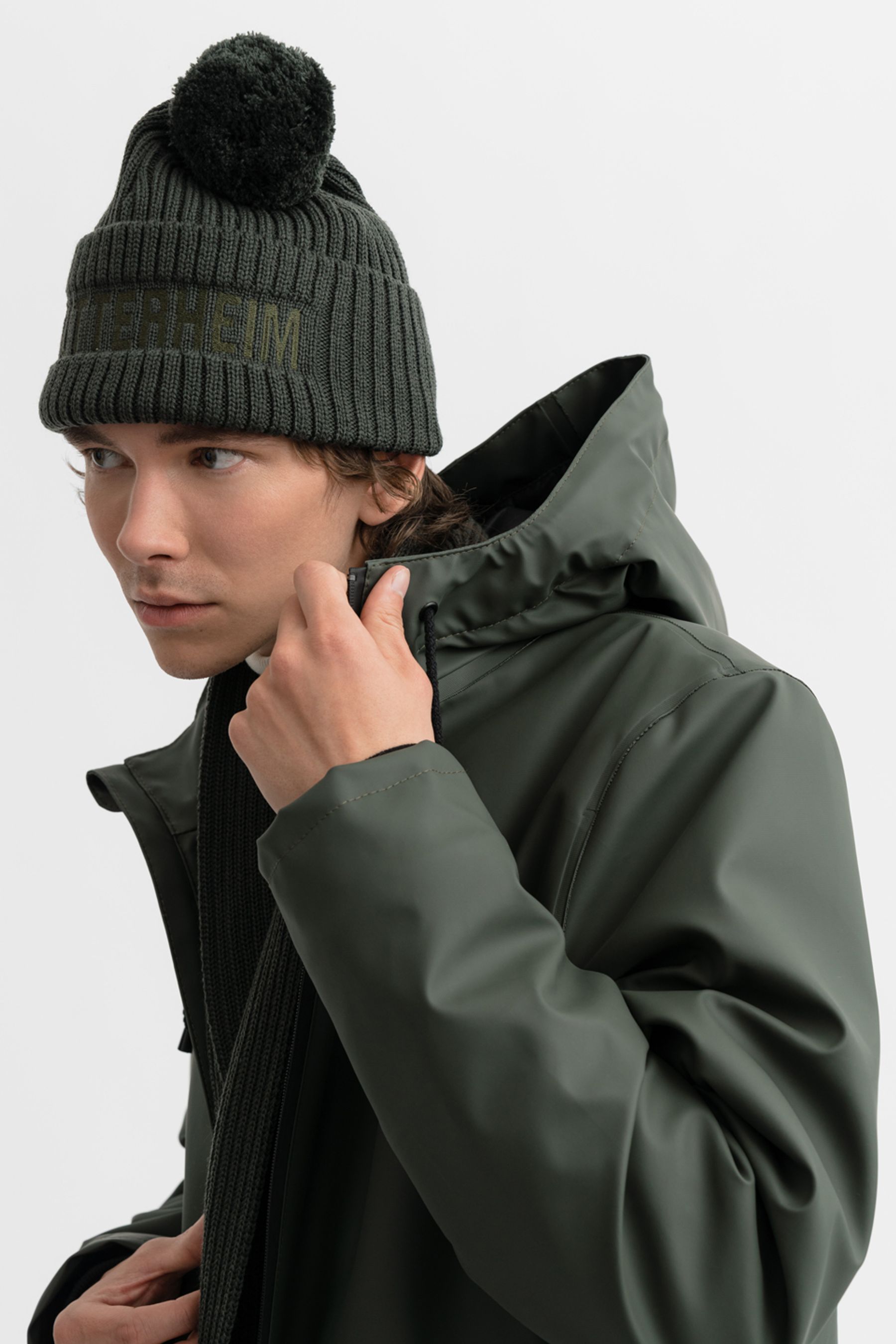 stutterheim april beanie green accessories hats-and-scarves beanies