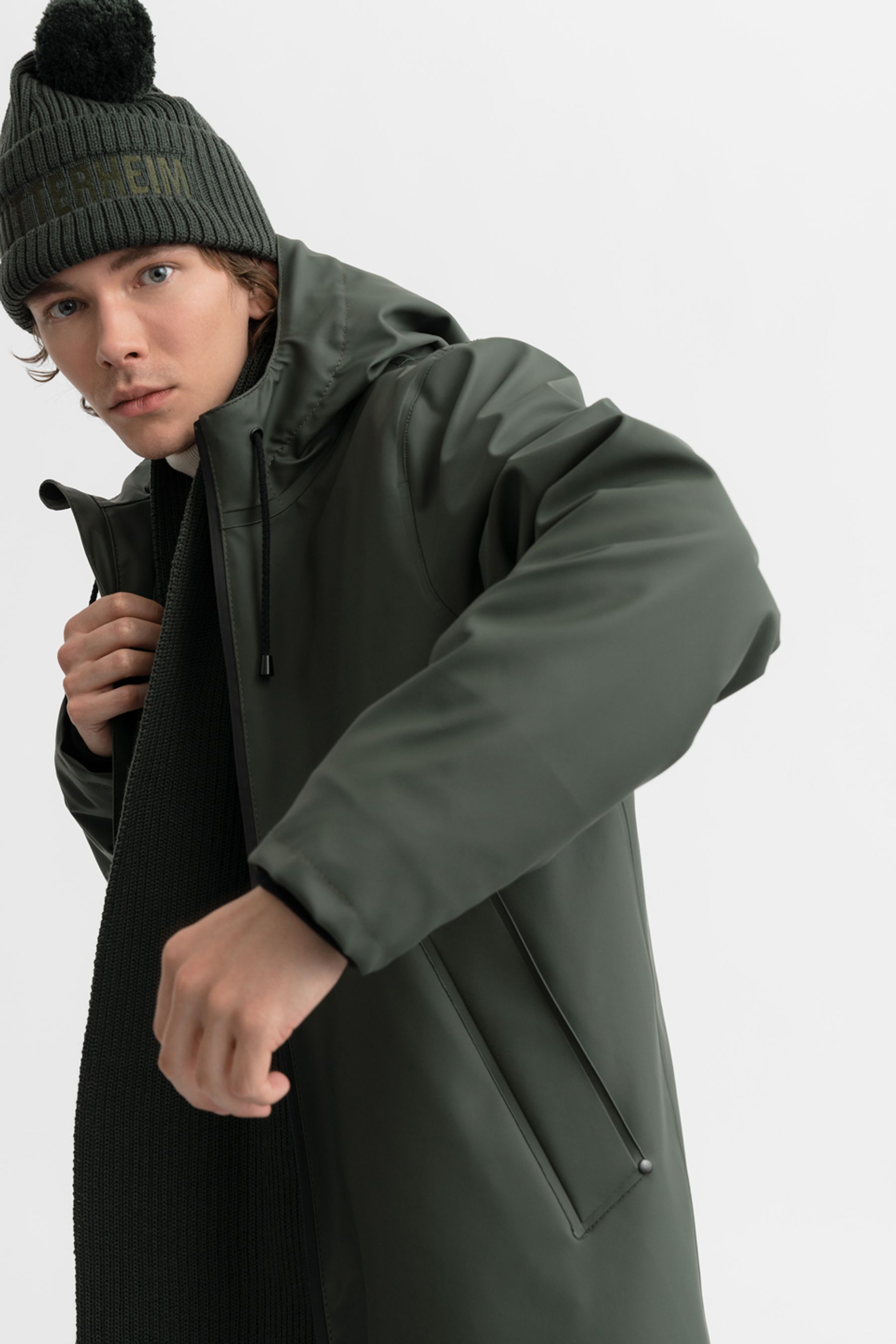 stutterheim april beanie green accessories hats-and-scarves beanies