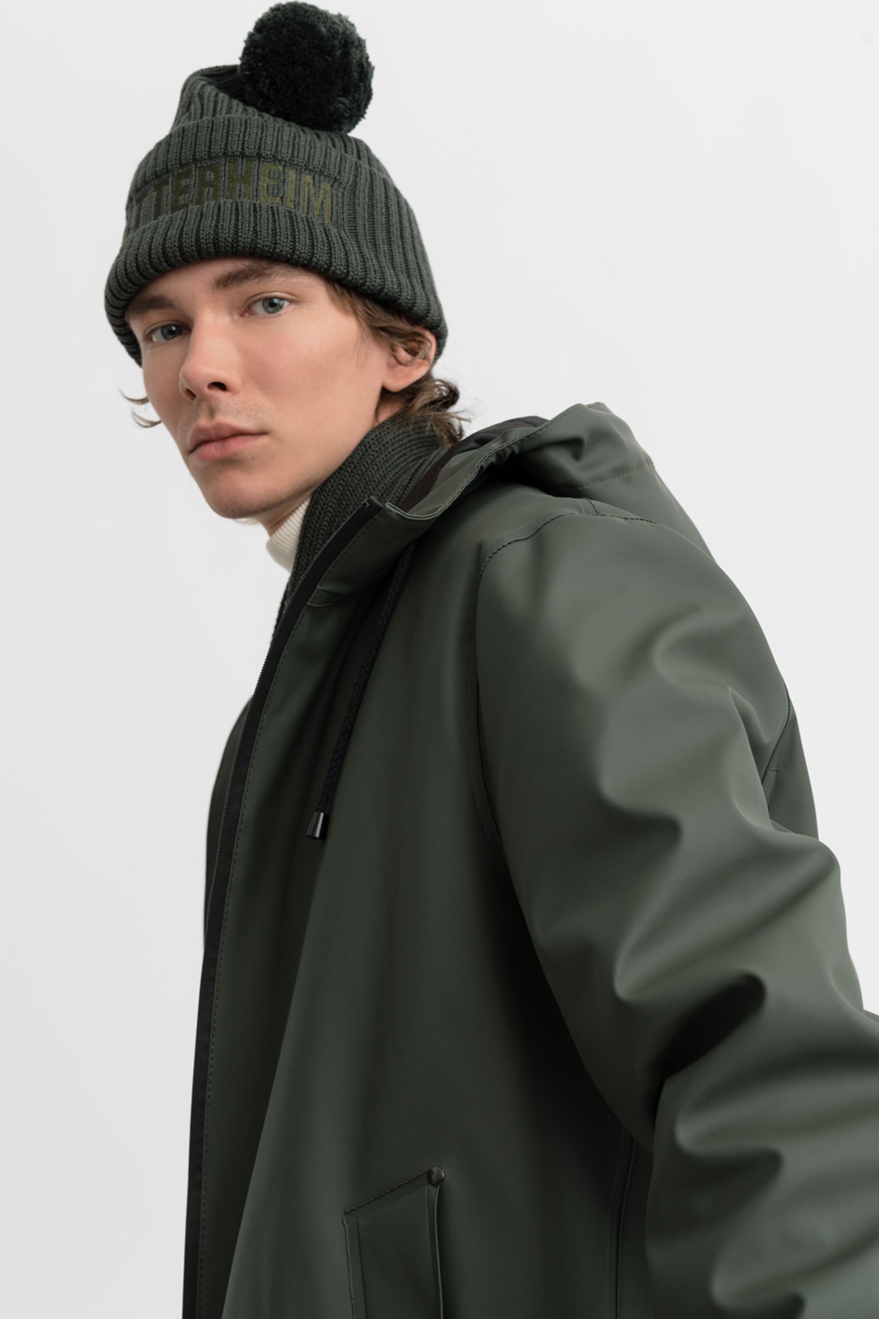 stutterheim april beanie green accessories hats-and-scarves beanies