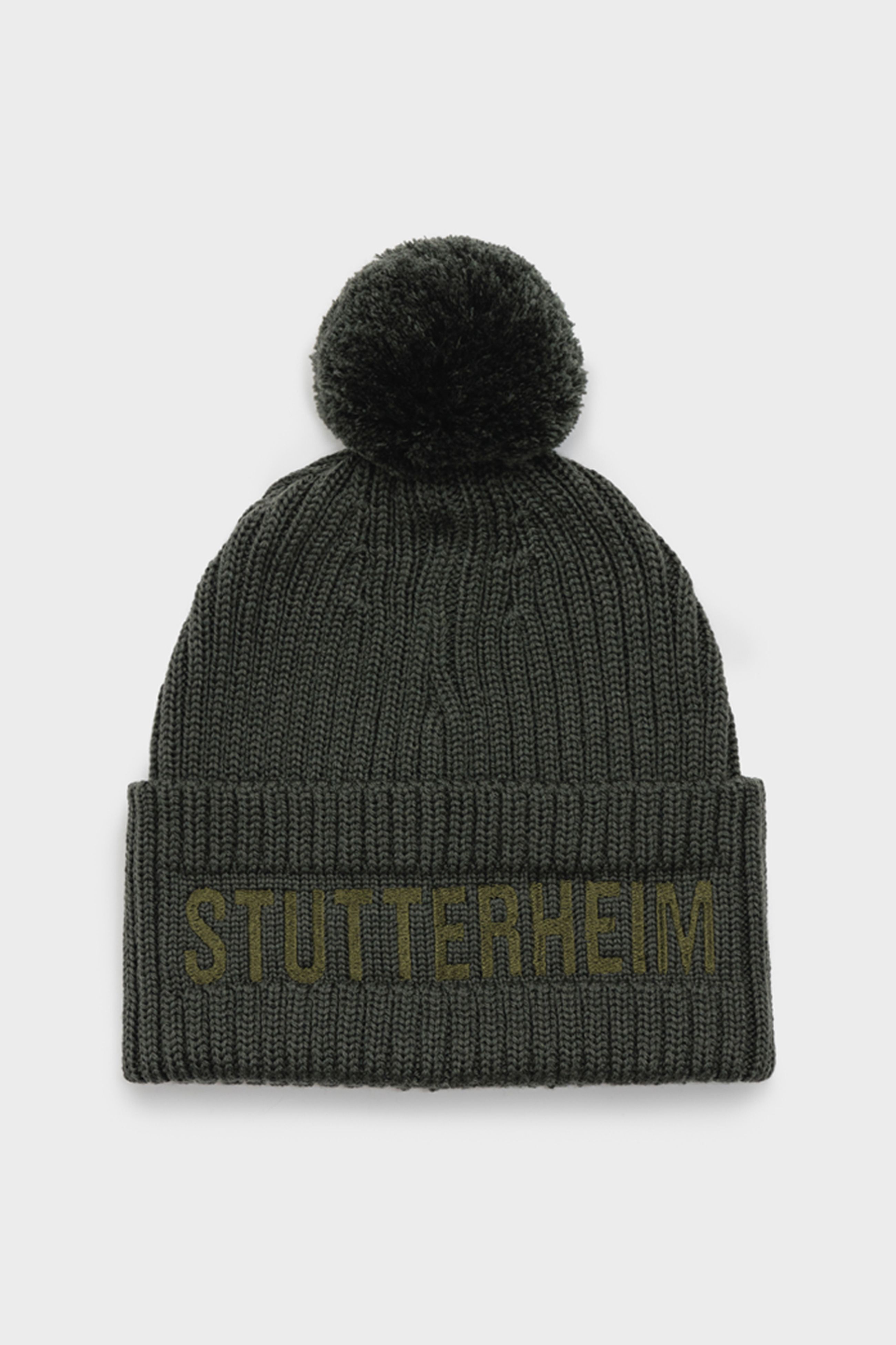 stutterheim april beanie green accessories hats-and-scarves beanies