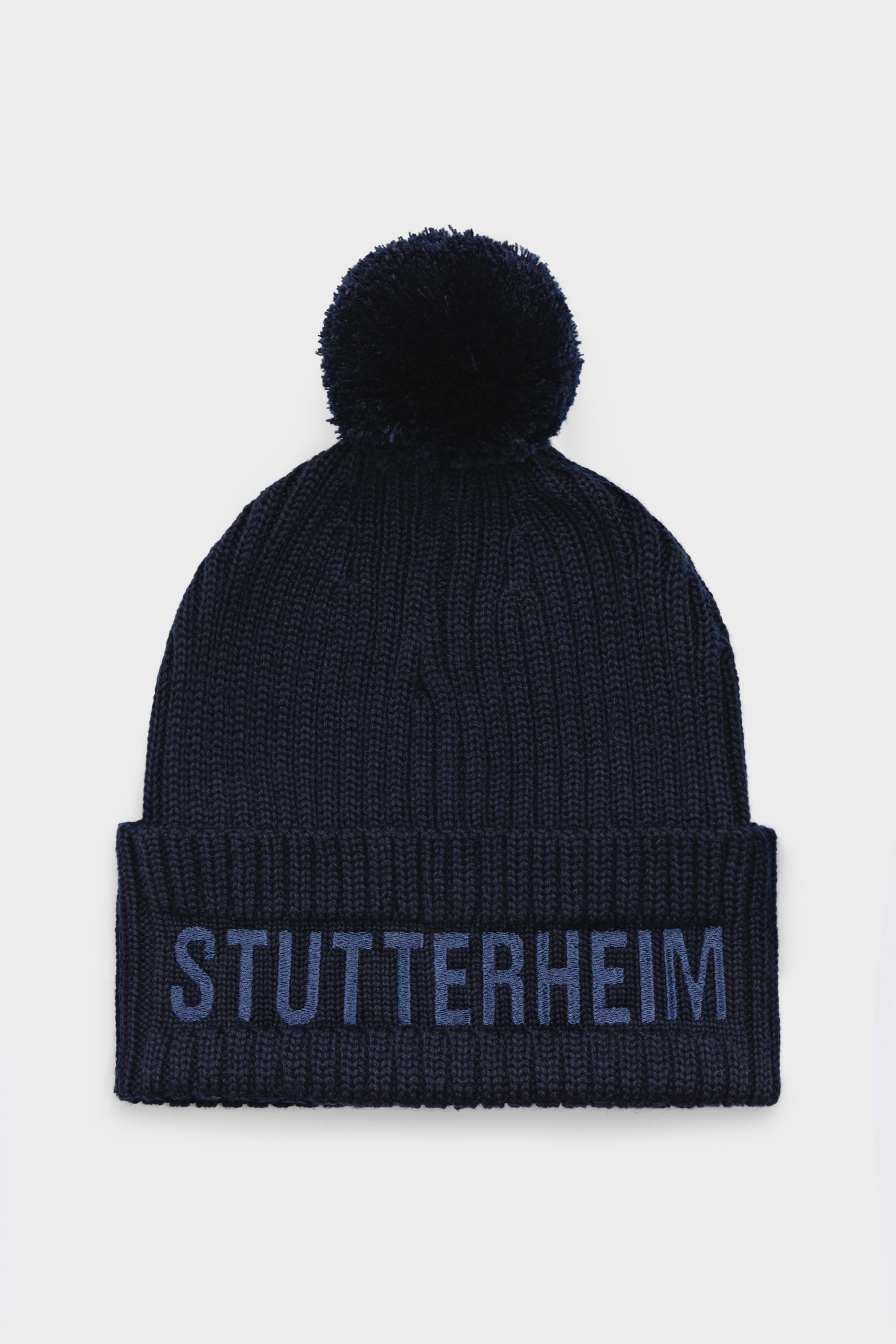 stutterheim april beanie navy accessories hats-and-scarves beanies