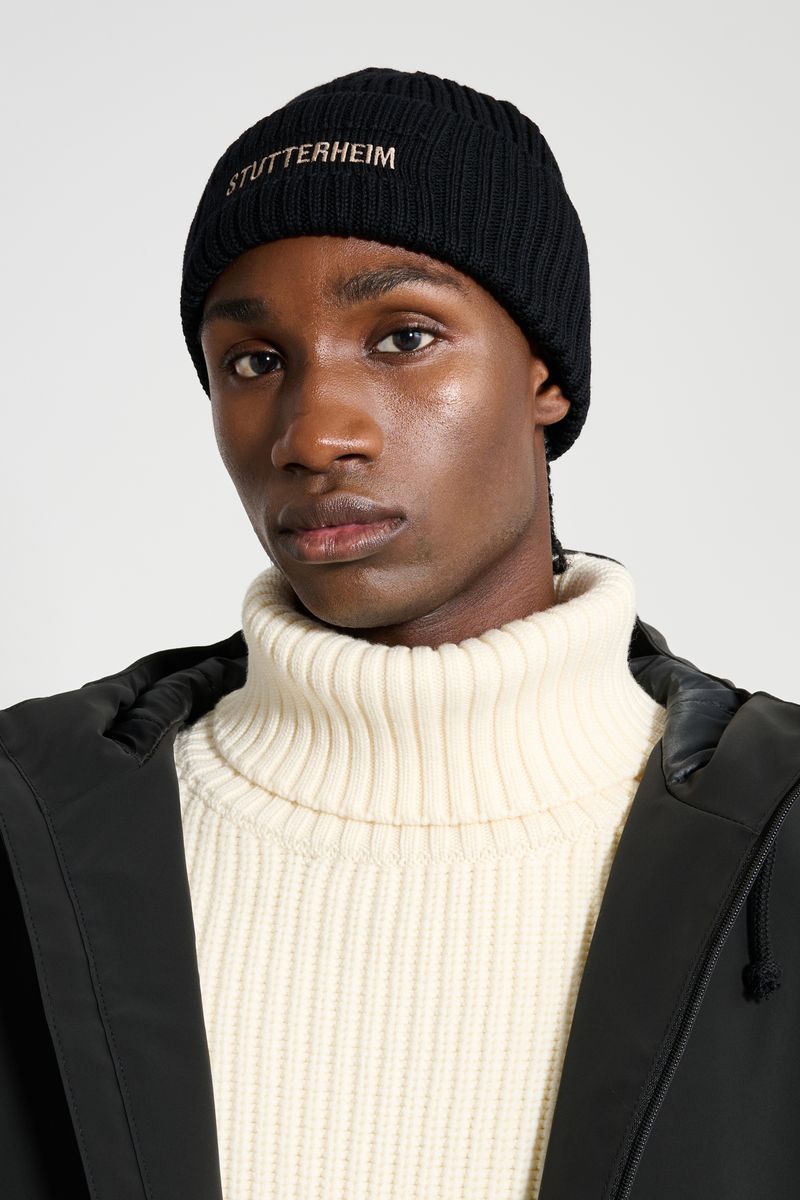 Stutterheim Logo Beanie