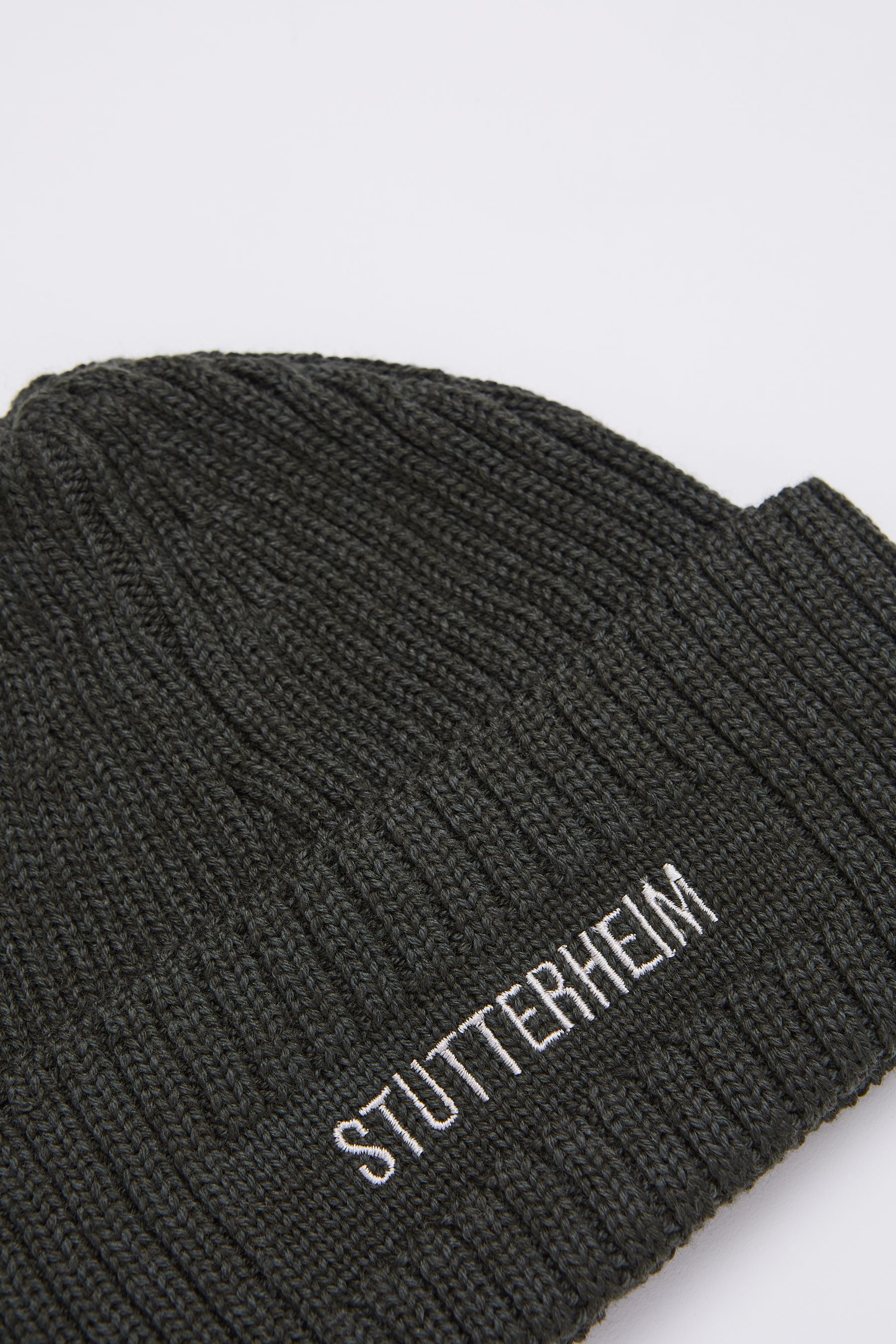 stutterheim logo beanie green accessories hats-and-scarves beanies