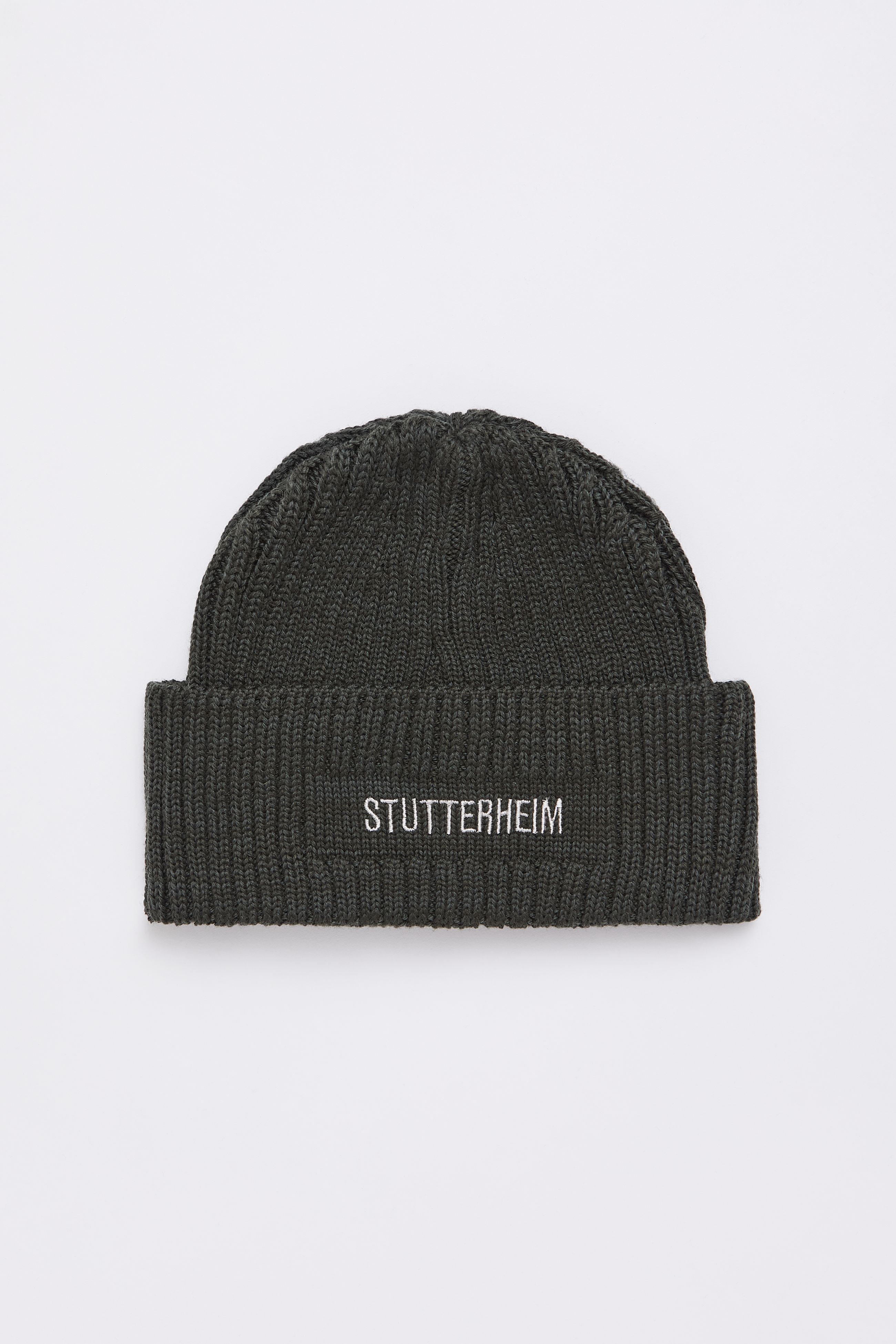 stutterheim logo beanie green accessories hats-and-scarves beanies