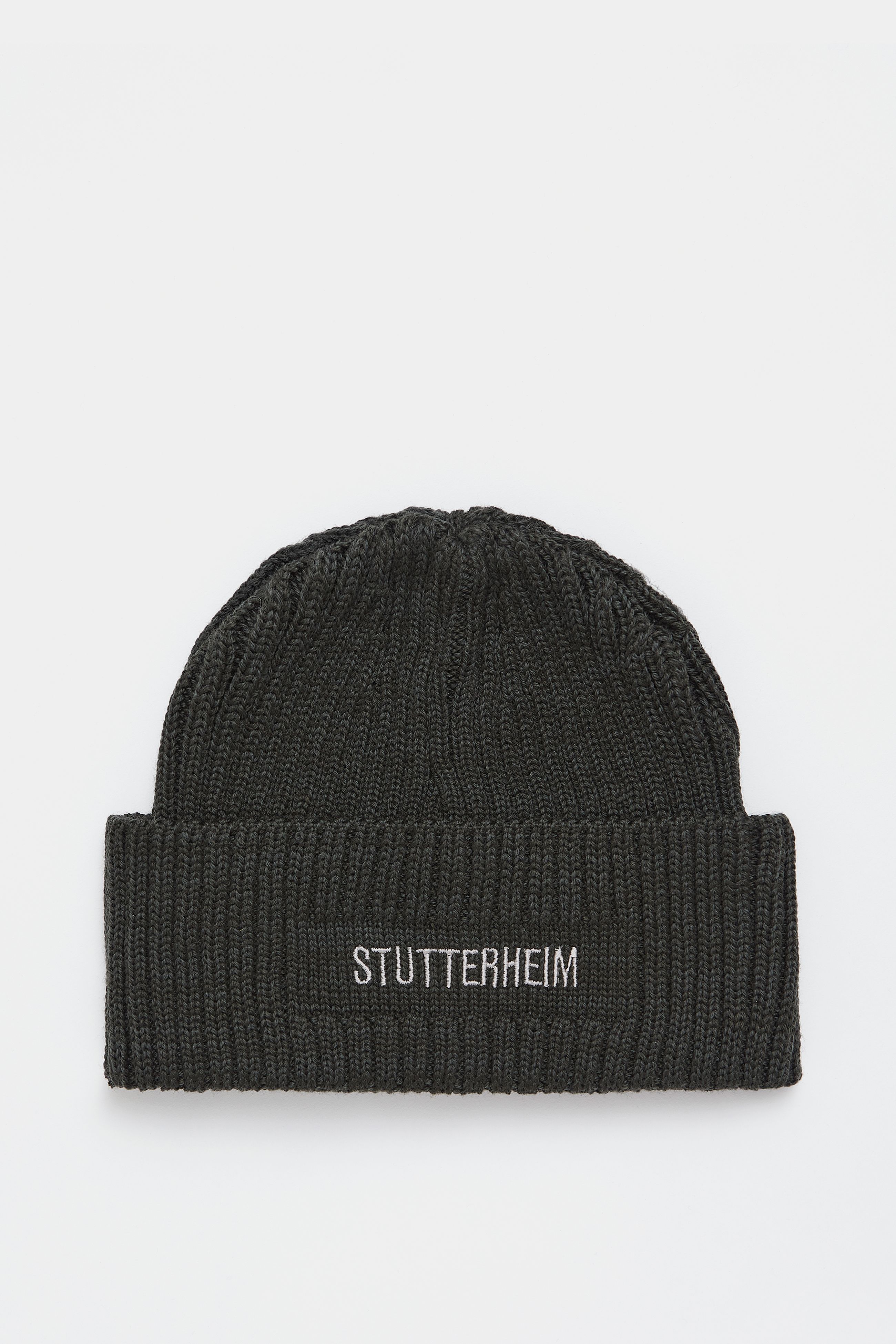 stutterheim logo beanie green accessories hats-and-scarves beanies