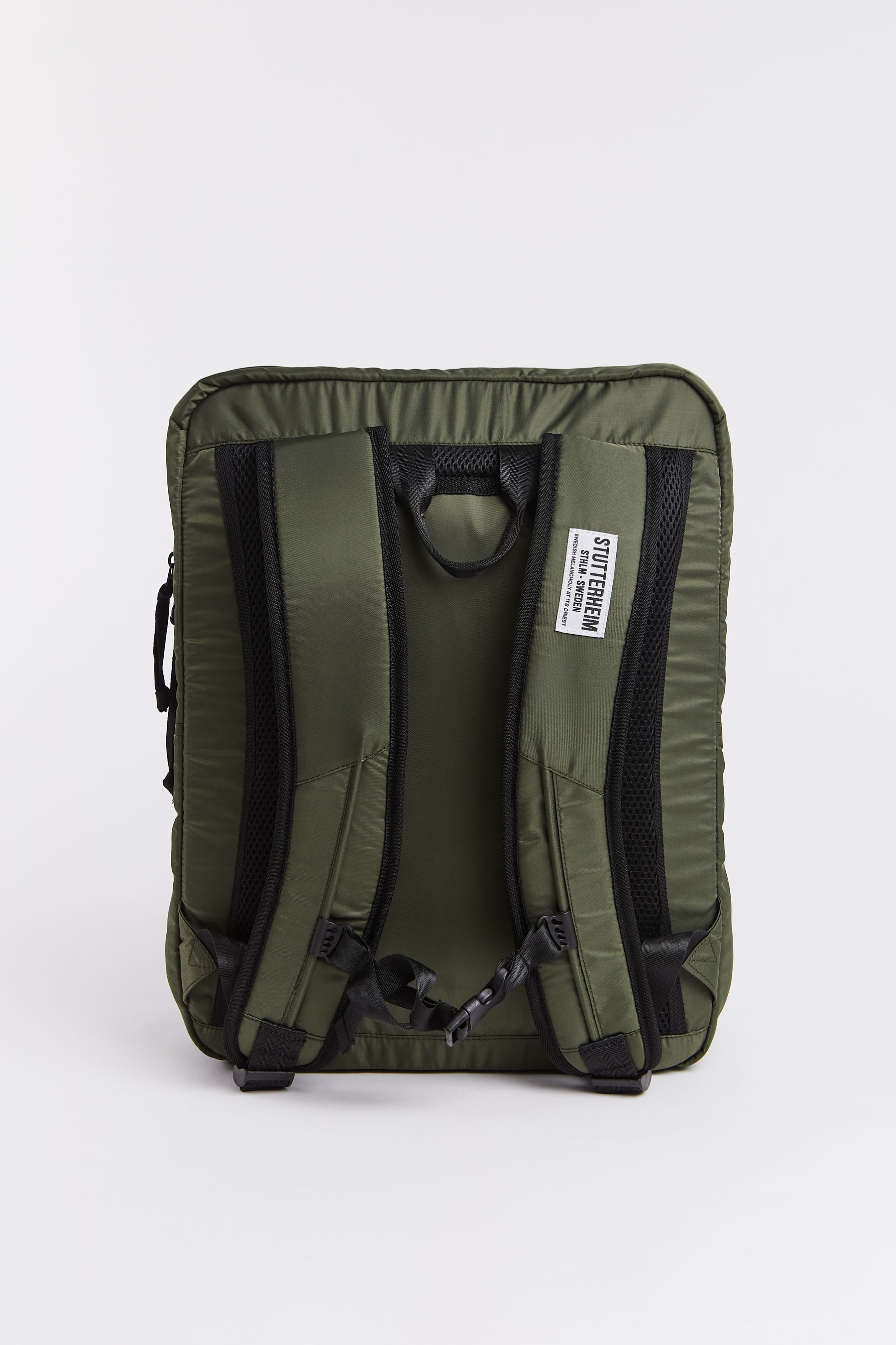 stutterheim utility day 9l backpack green accessories bags utility-bags