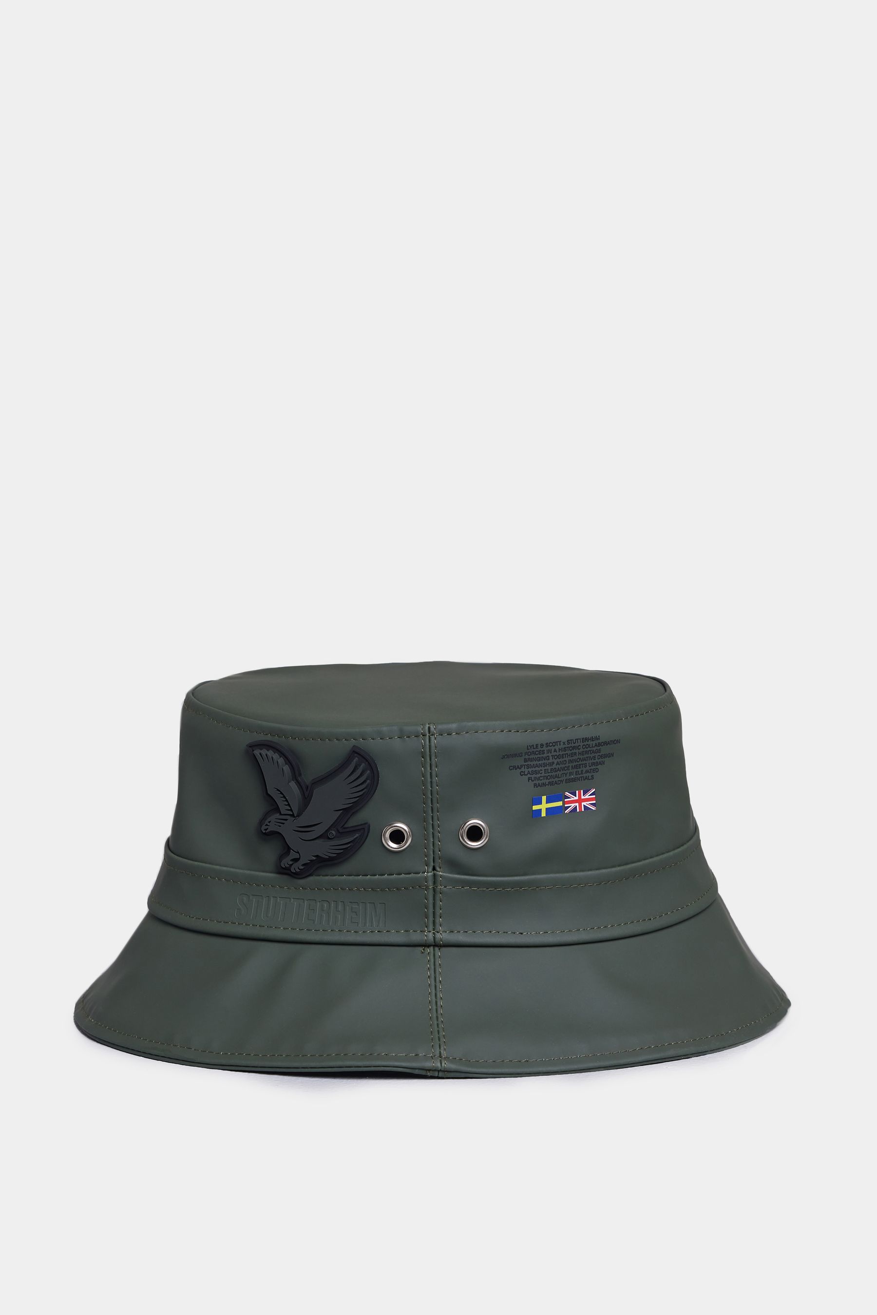 stutterheim bucket hat green accessories hats-and-scarves bucket-hats