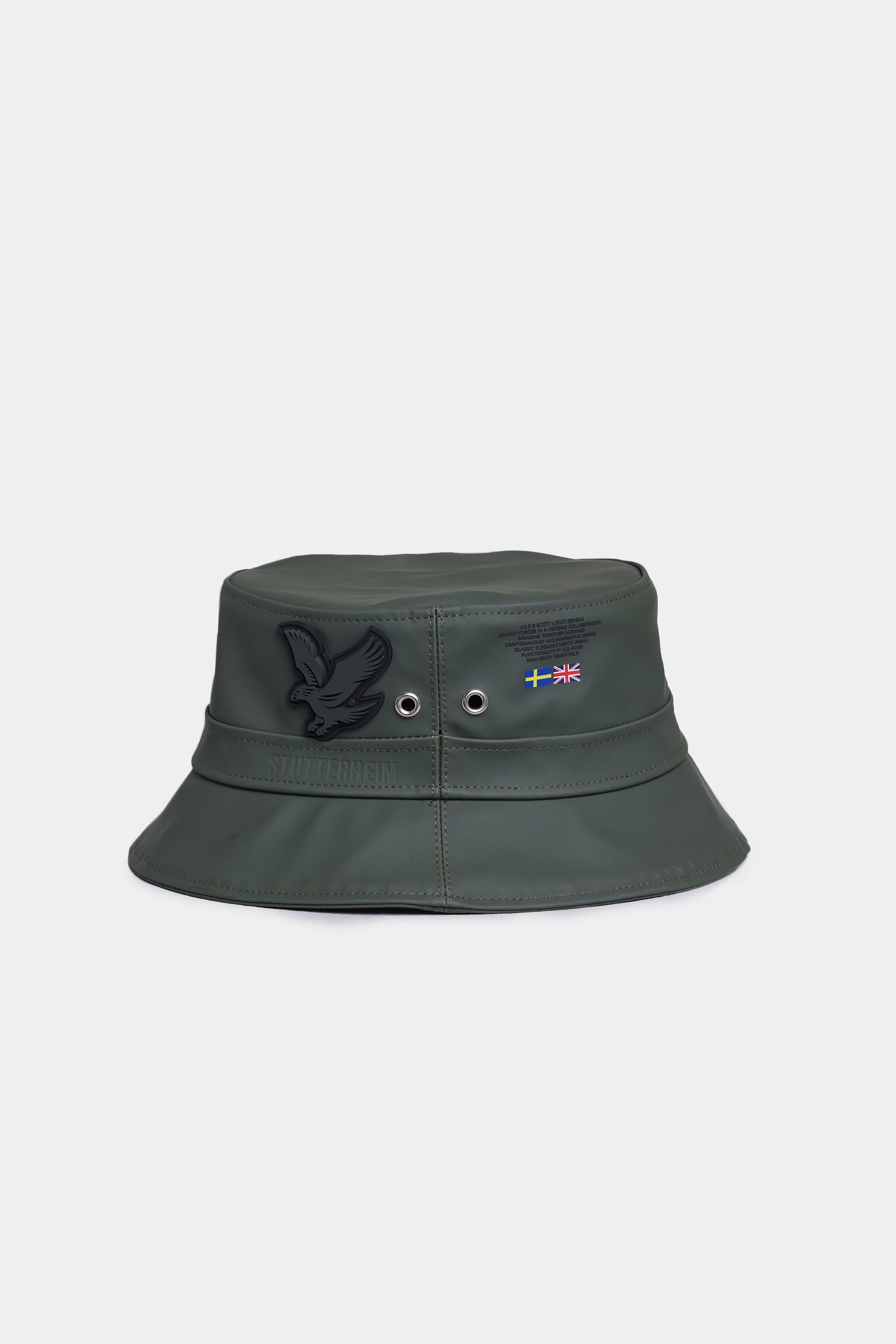 stutterheim bucket hat green accessories hats-and-scarves bucket-hats