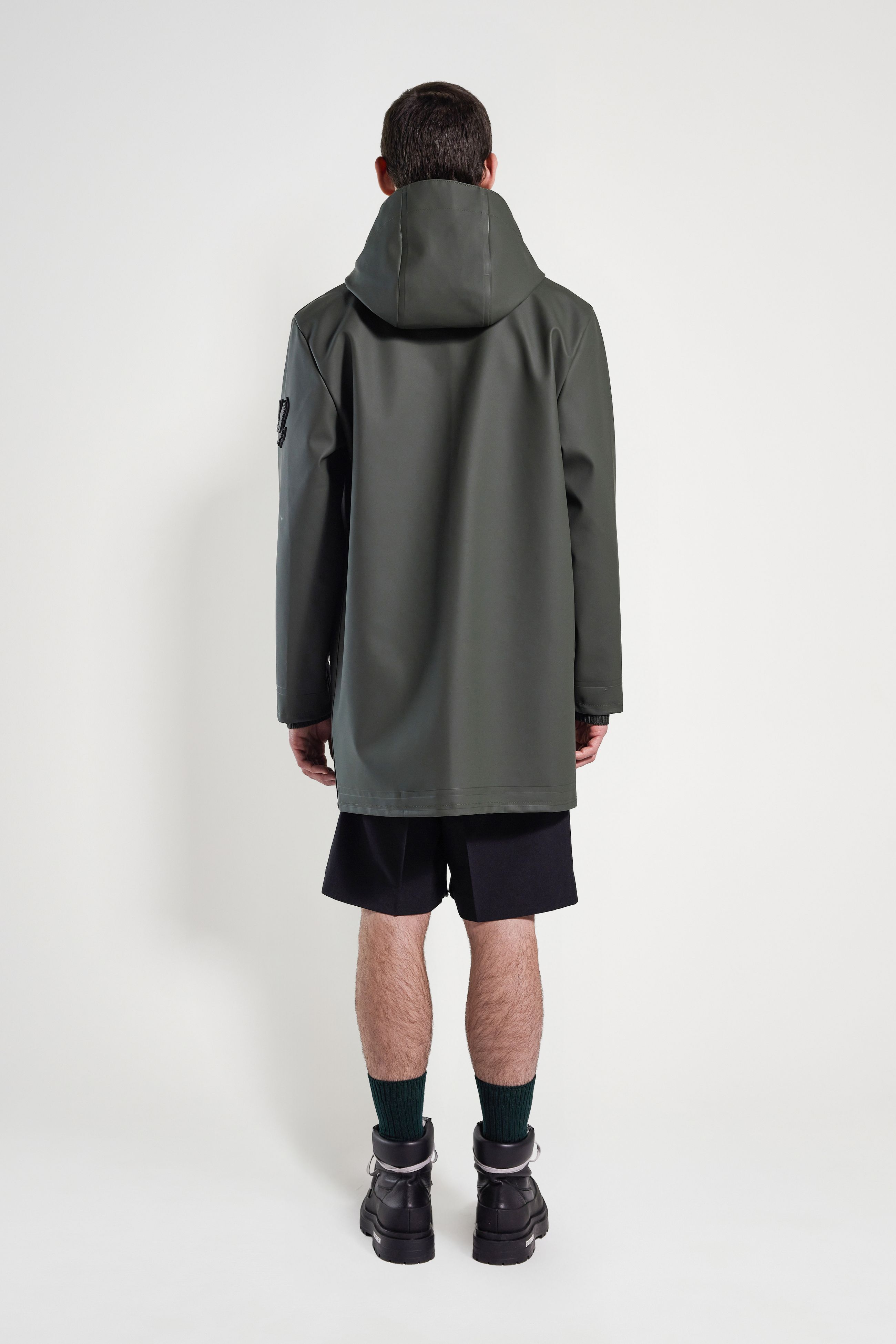 Stutterheim Men's Raincoat In Green