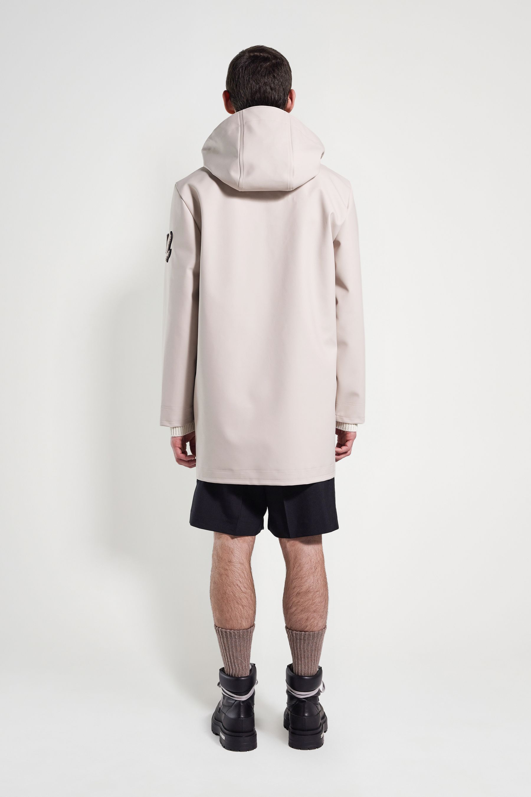 stutterheim men's raincoat light sand men jackets raincoats