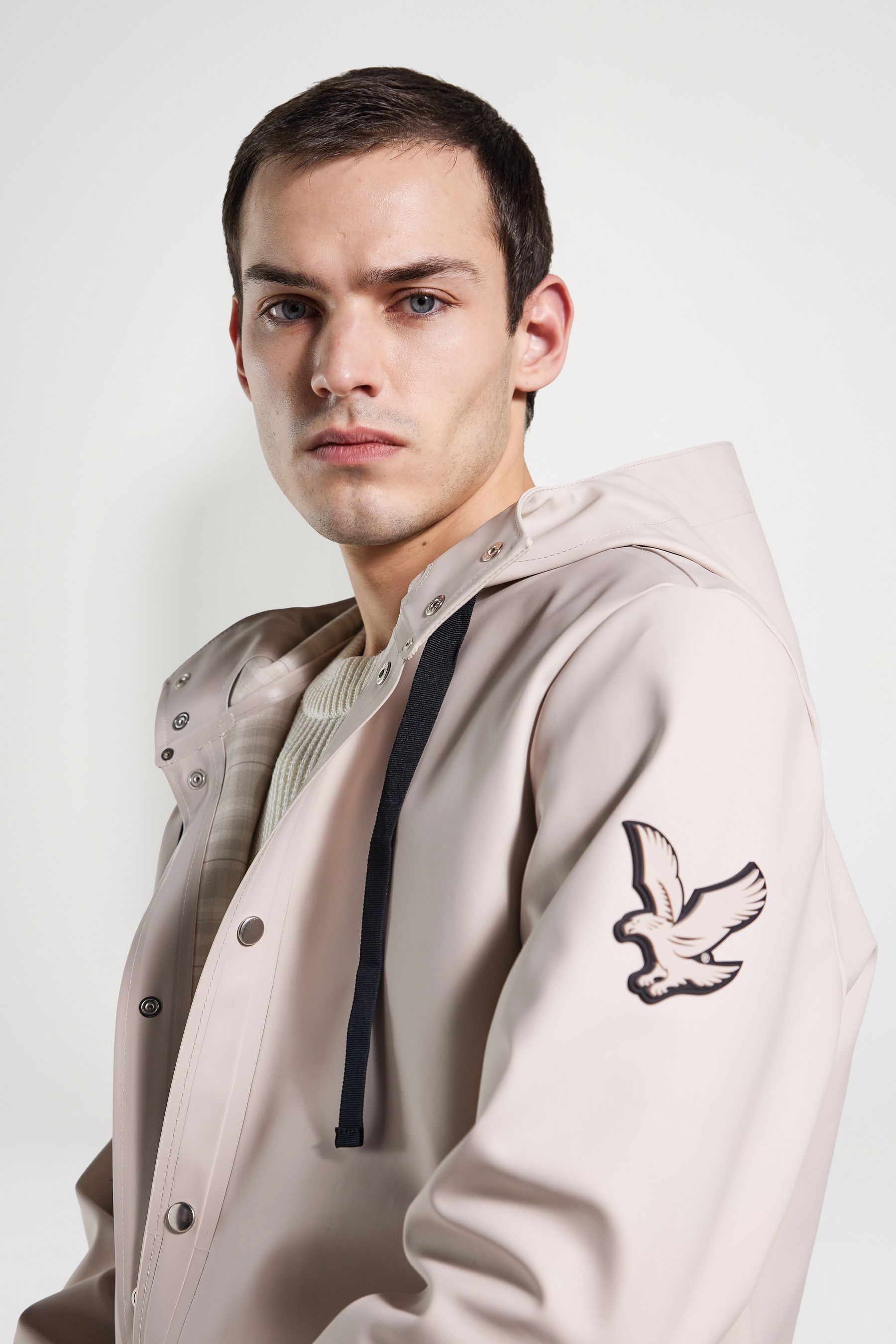 stutterheim men's raincoat light sand men jackets raincoats