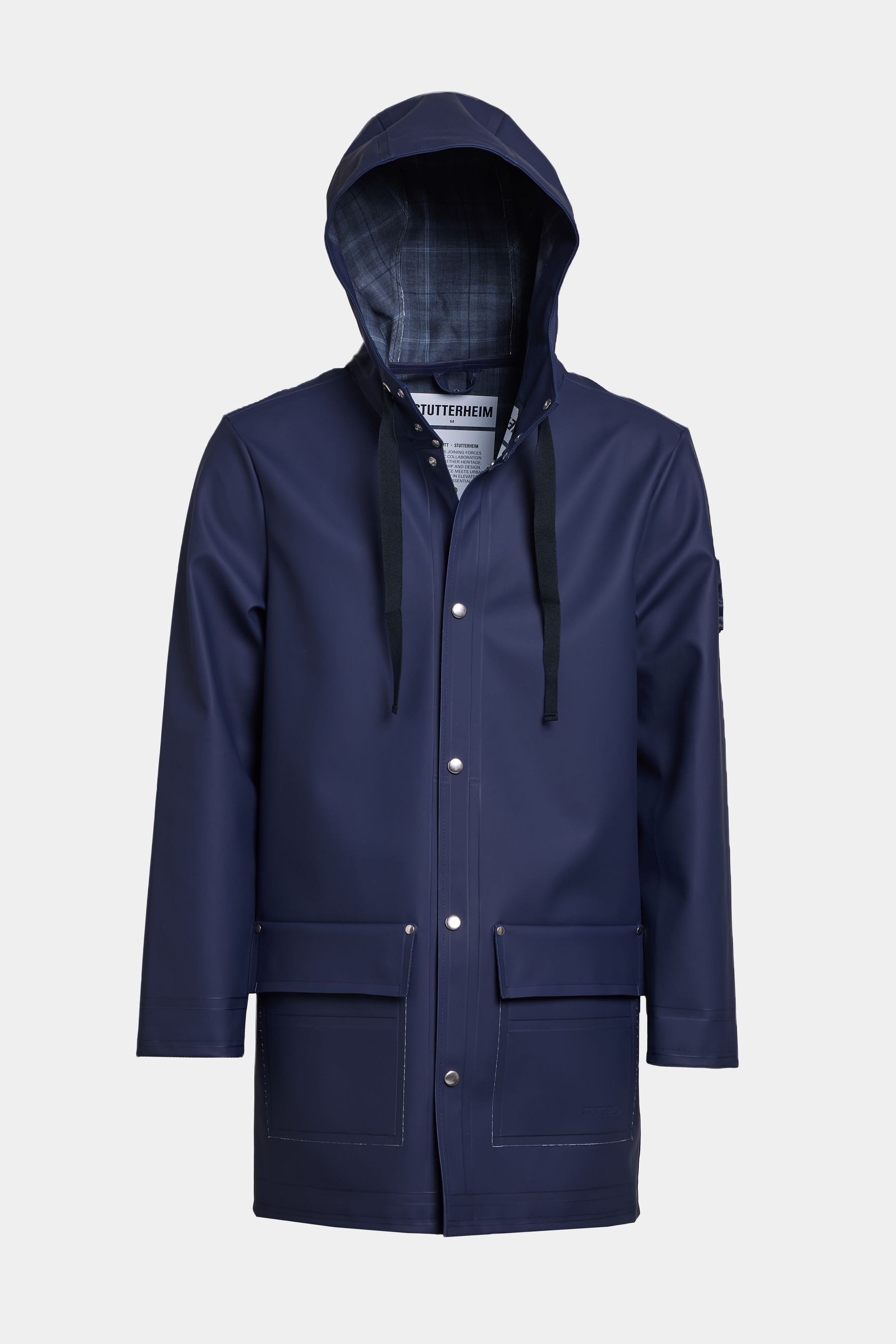 stutterheim men's raincoat navy men jackets raincoats