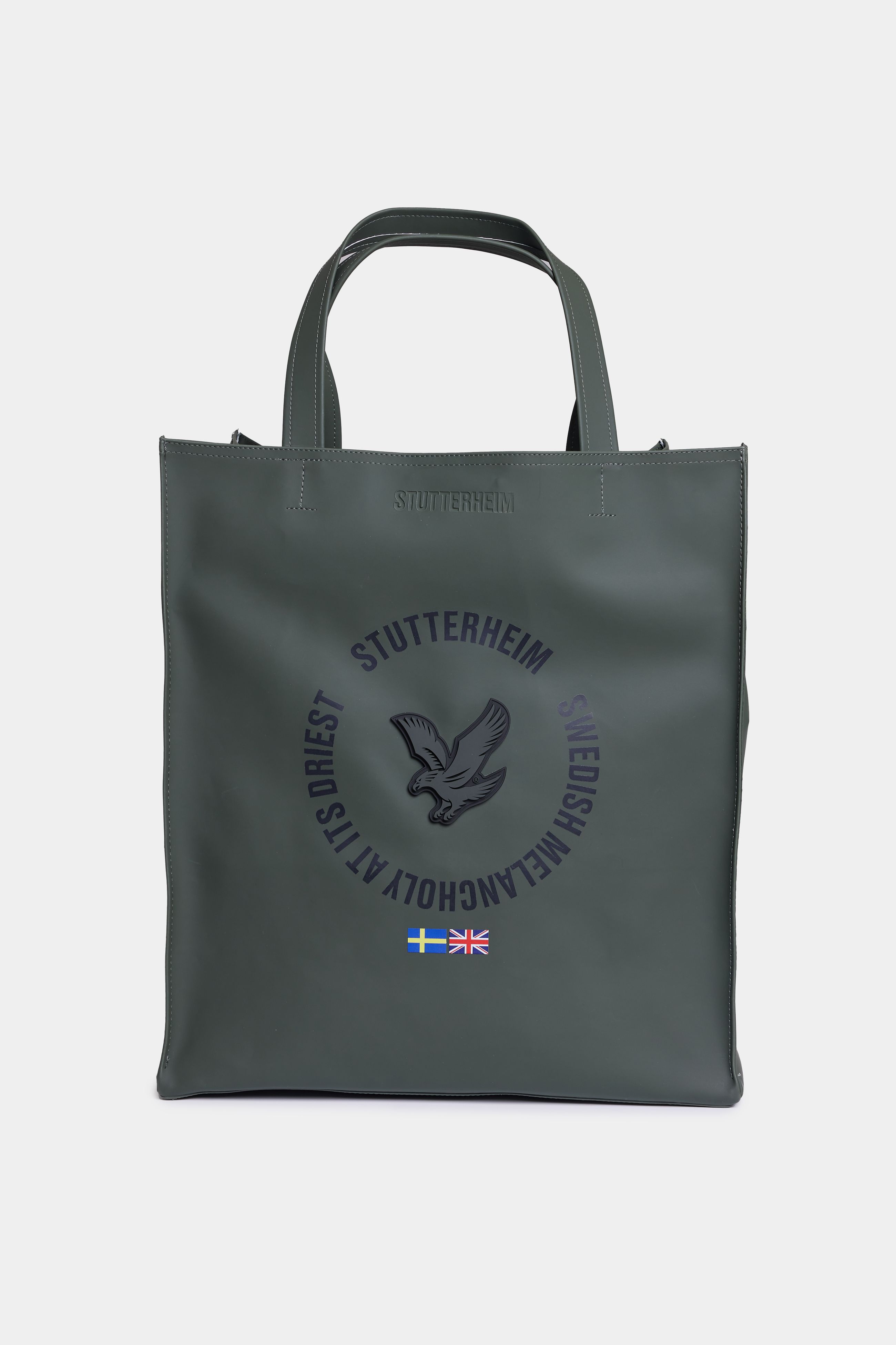 stutterheim tote bag green accessories bags tote-bags
