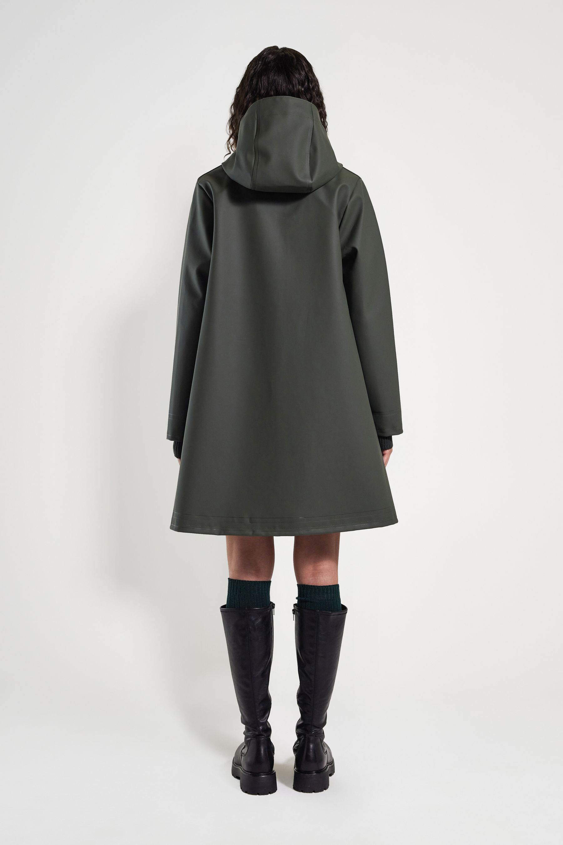 stutterheim women's raincoat green women jackets raincoats