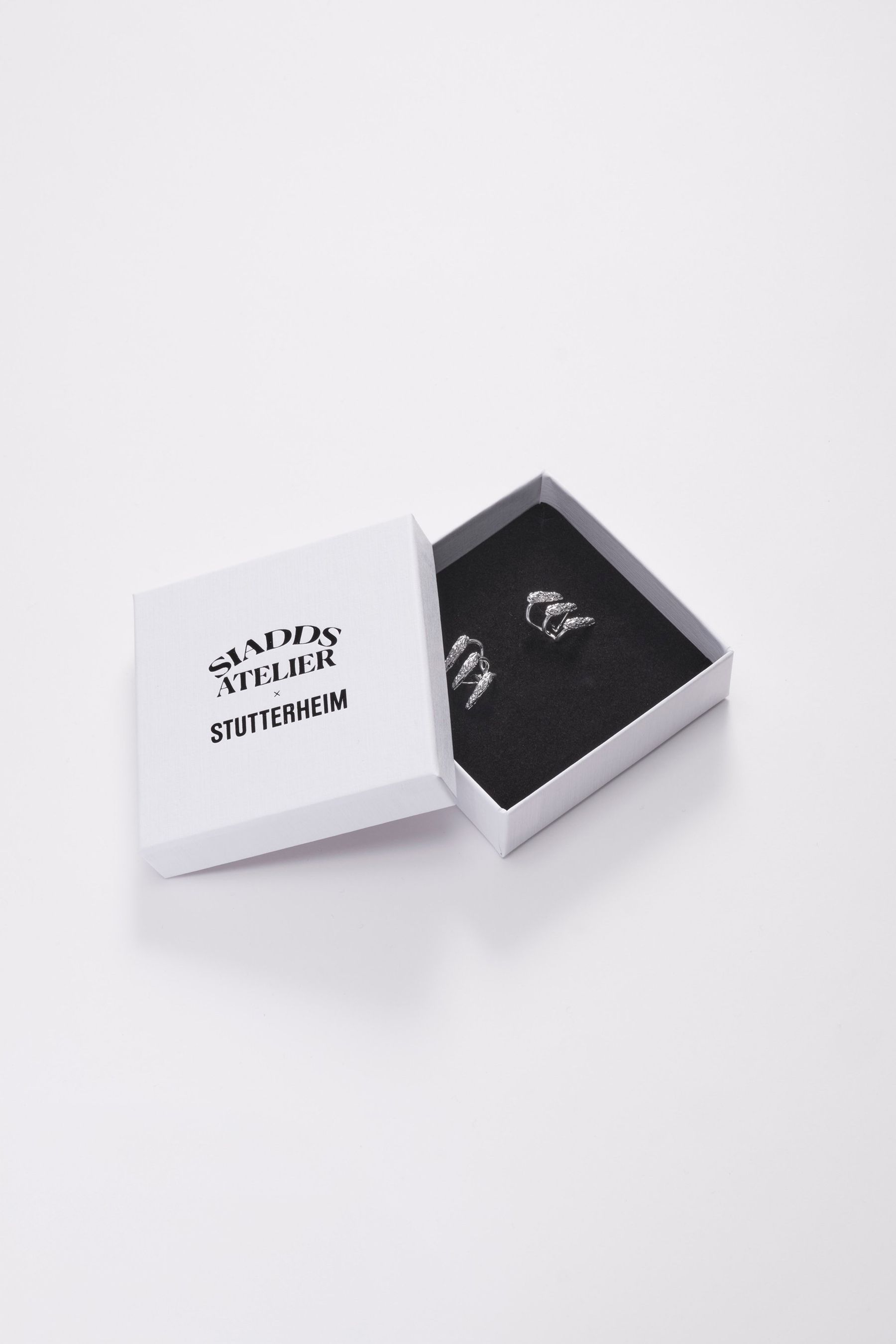stutterheim x siadds atelier earrings silver accessories