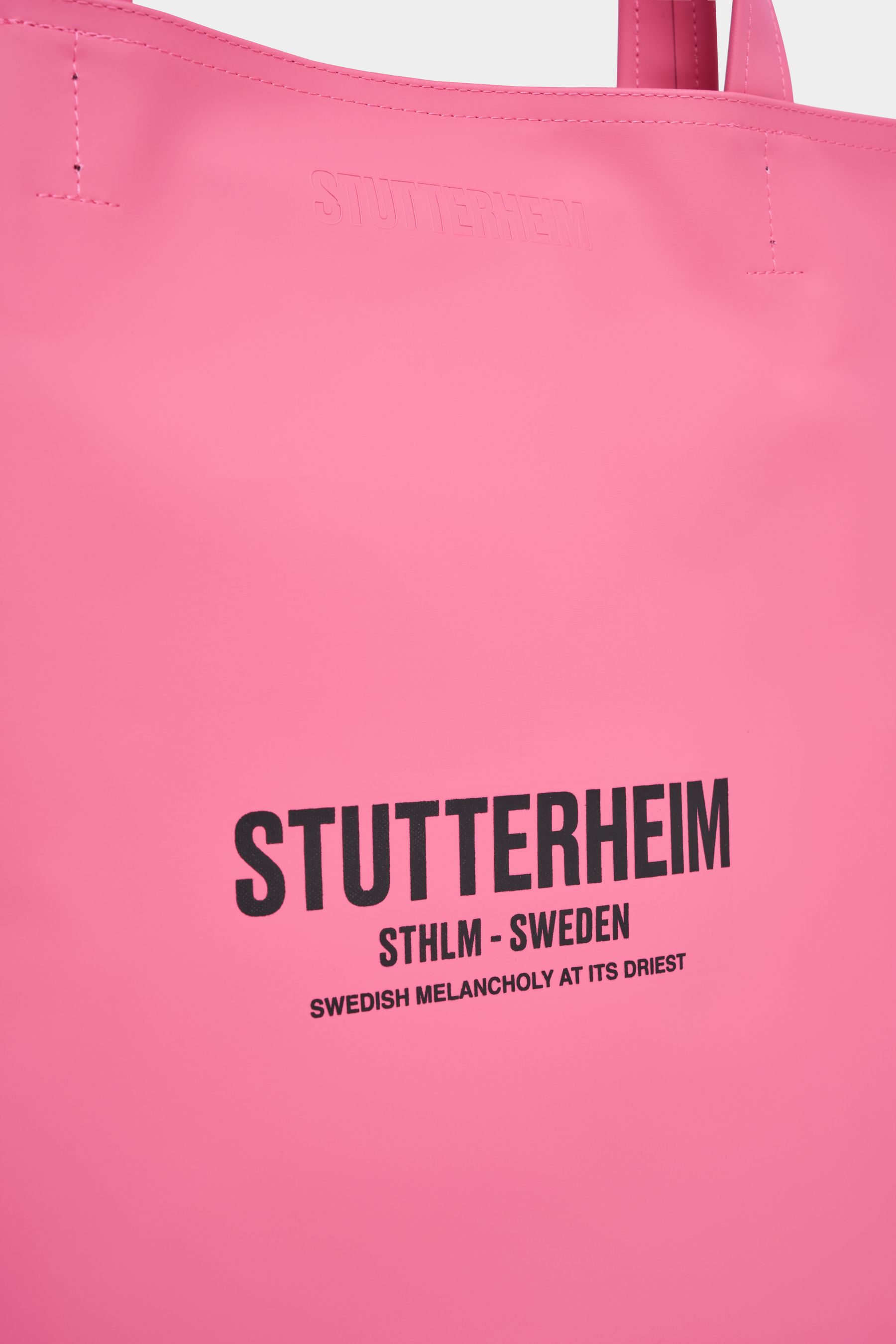 stutterheim stylist bag bubblegum accessories bags tote-bags