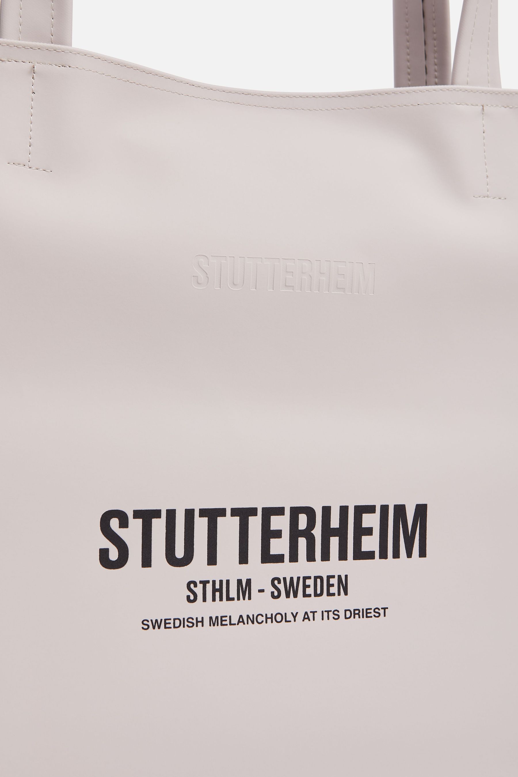 stutterheim stylist bag light sand accessories bags tote-bags