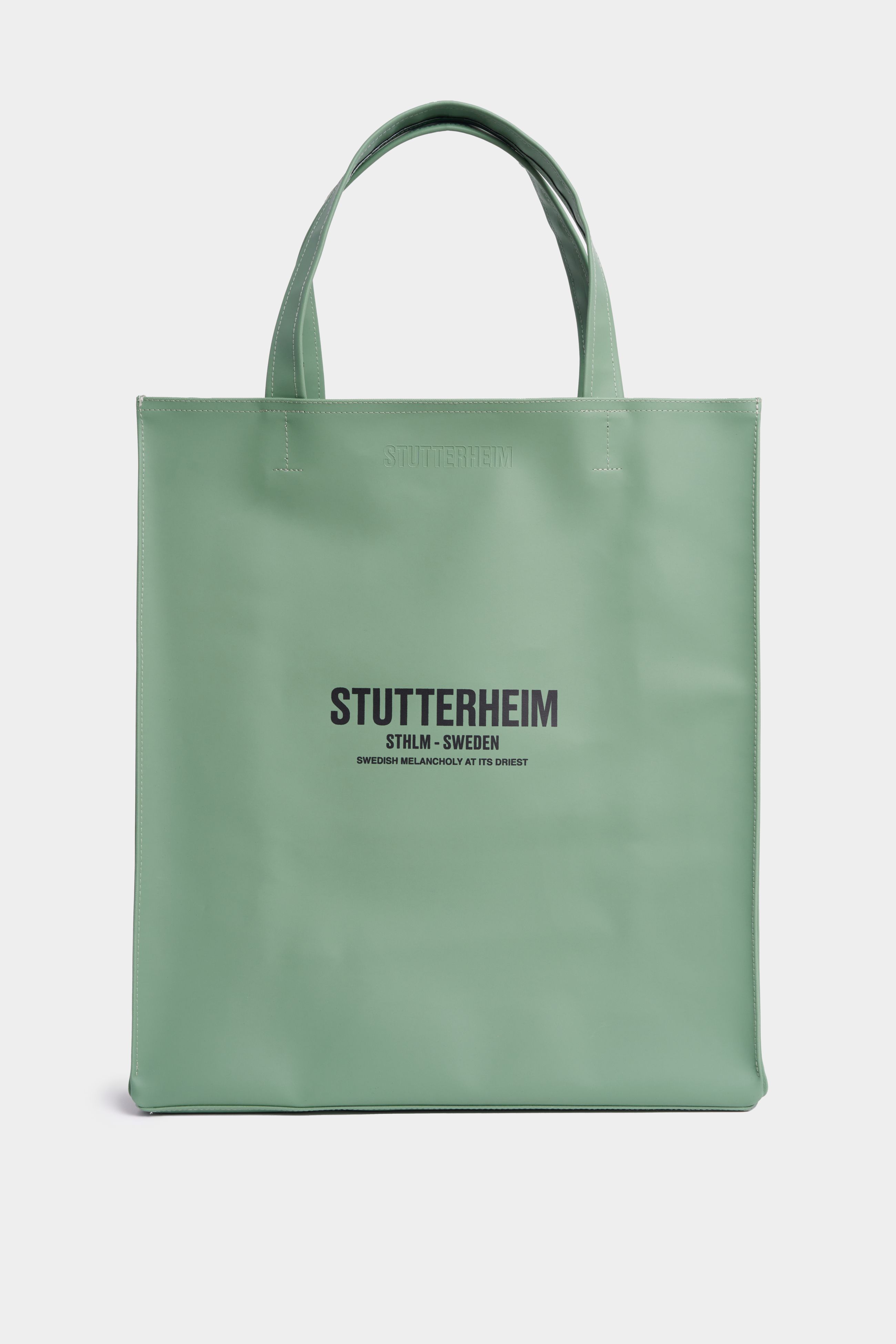 stutterheim stylist bag loden green accessories bags tote-bags