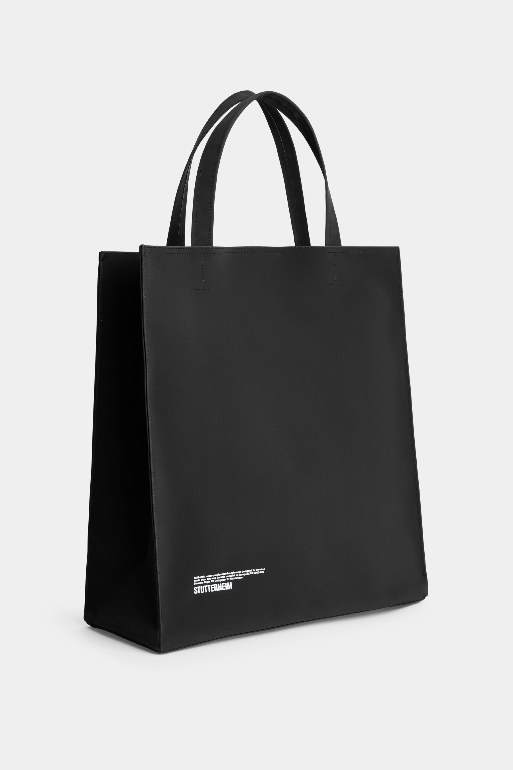 stutterheim stylist bag matte black accessories bags tote-bags