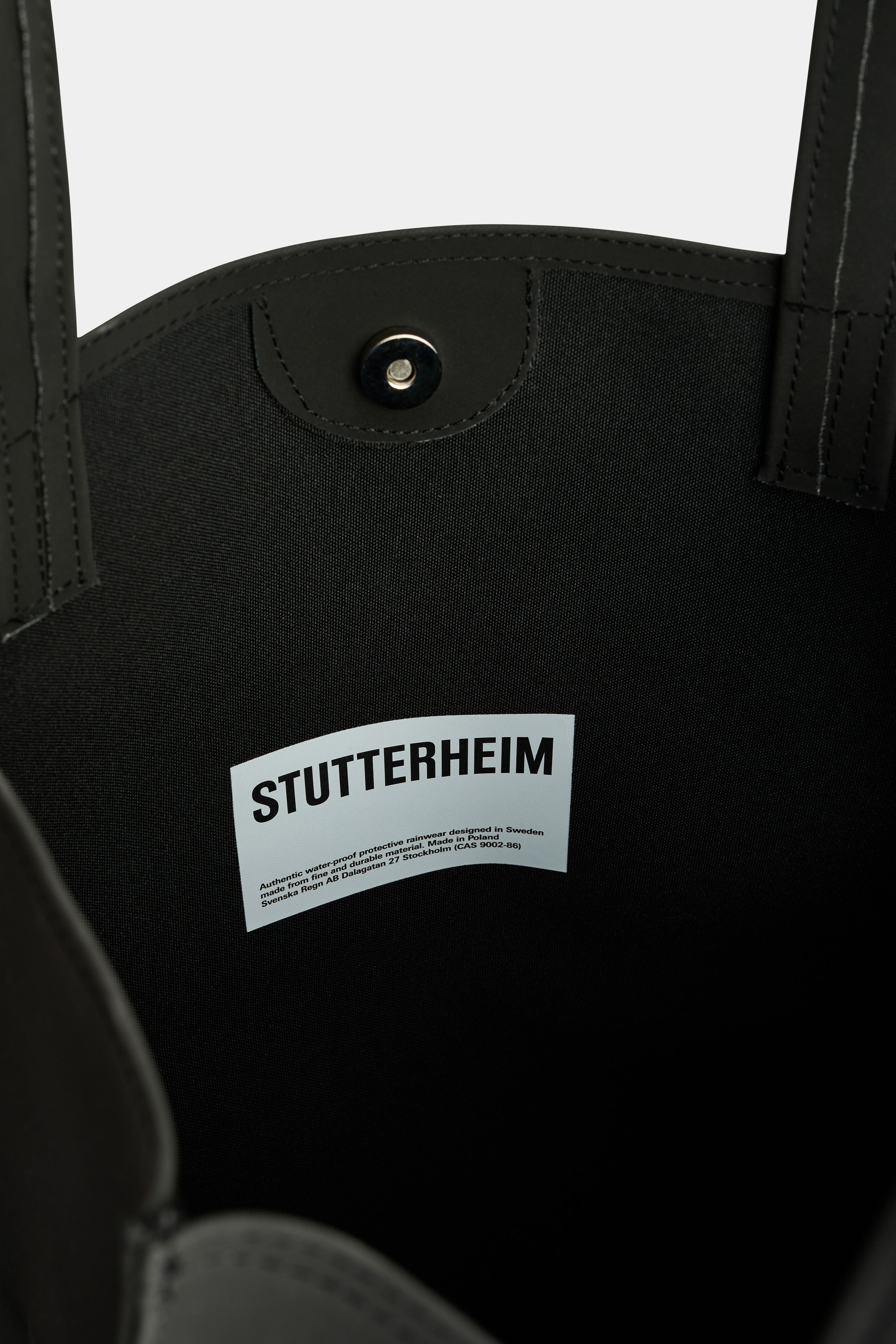 Stutterheim Stylist Bag Matte In Black