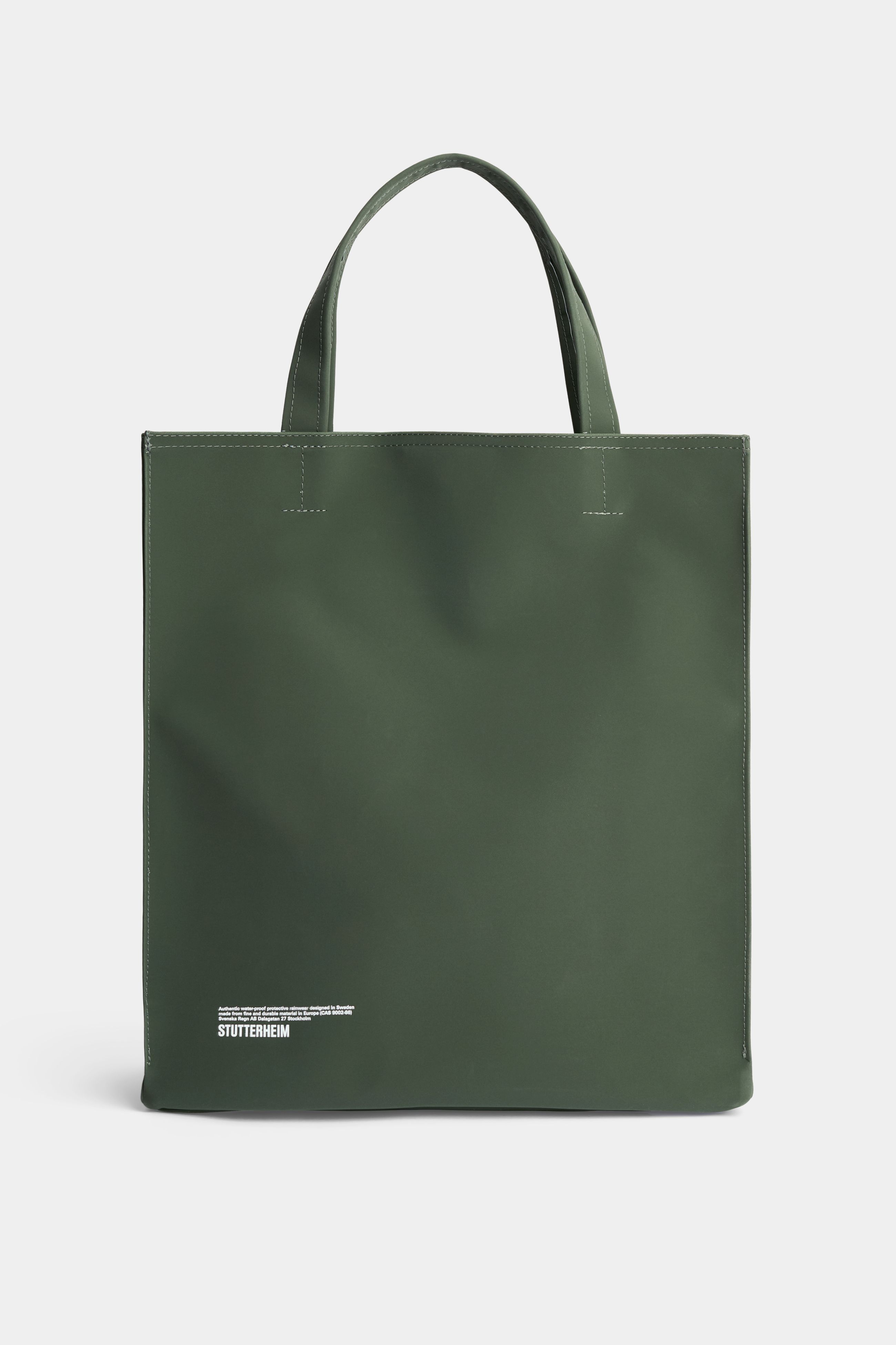 stutterheim stylist bag matte green accessories bags tote-bags