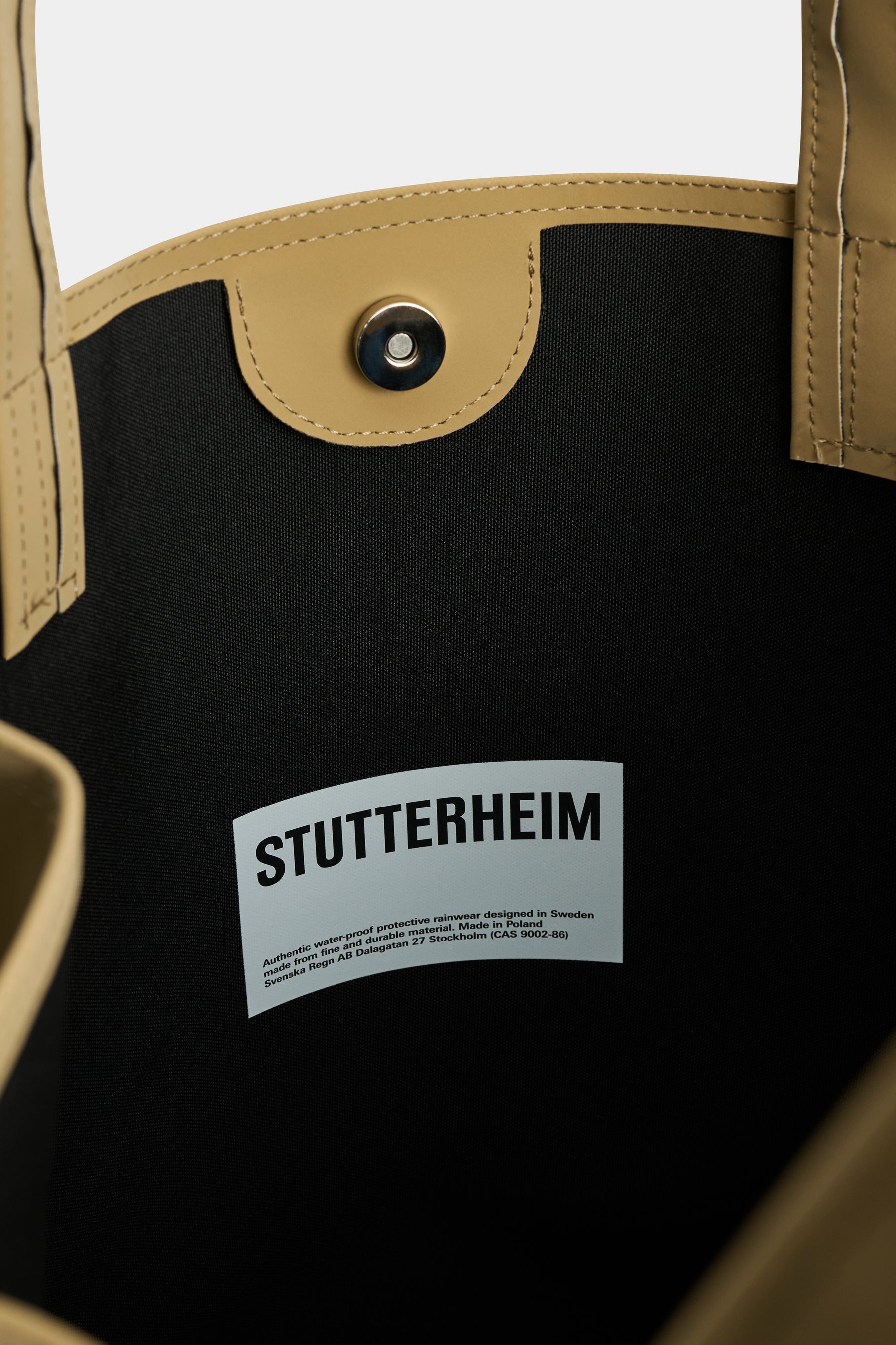 stutterheim stylist bag matte sand accessories bags tote-bags