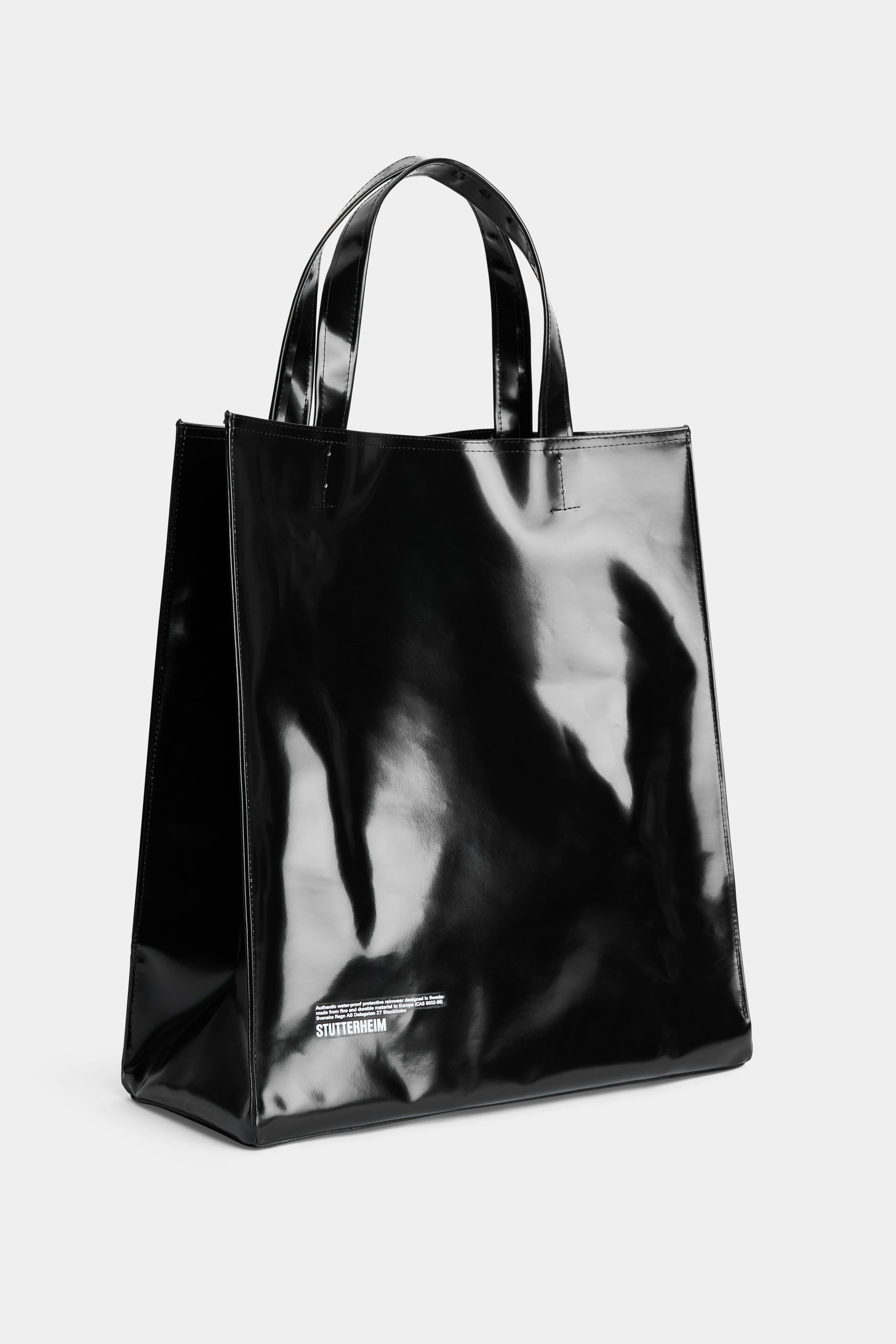 stutterheim stylist bag opal black accessories bags tote-bags