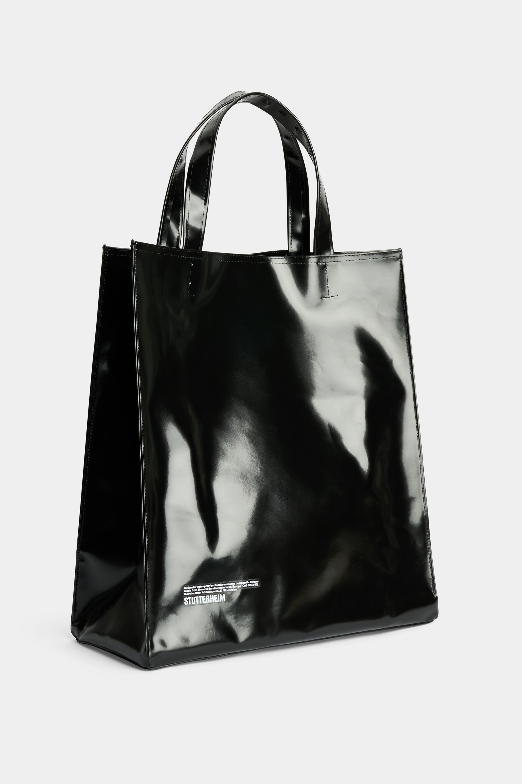 stutterheim stylist bag opal black accessories bags tote-bags