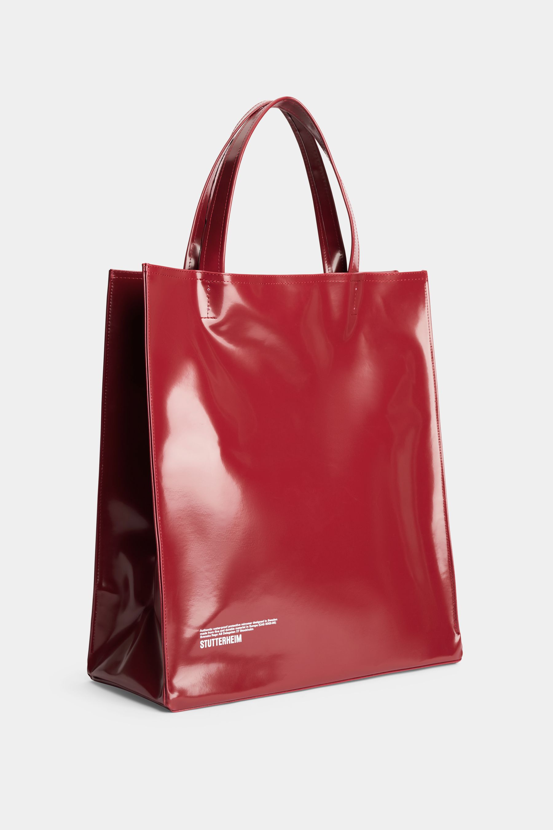 stutterheim stylist bag opal burgundy accessories bags tote-bags