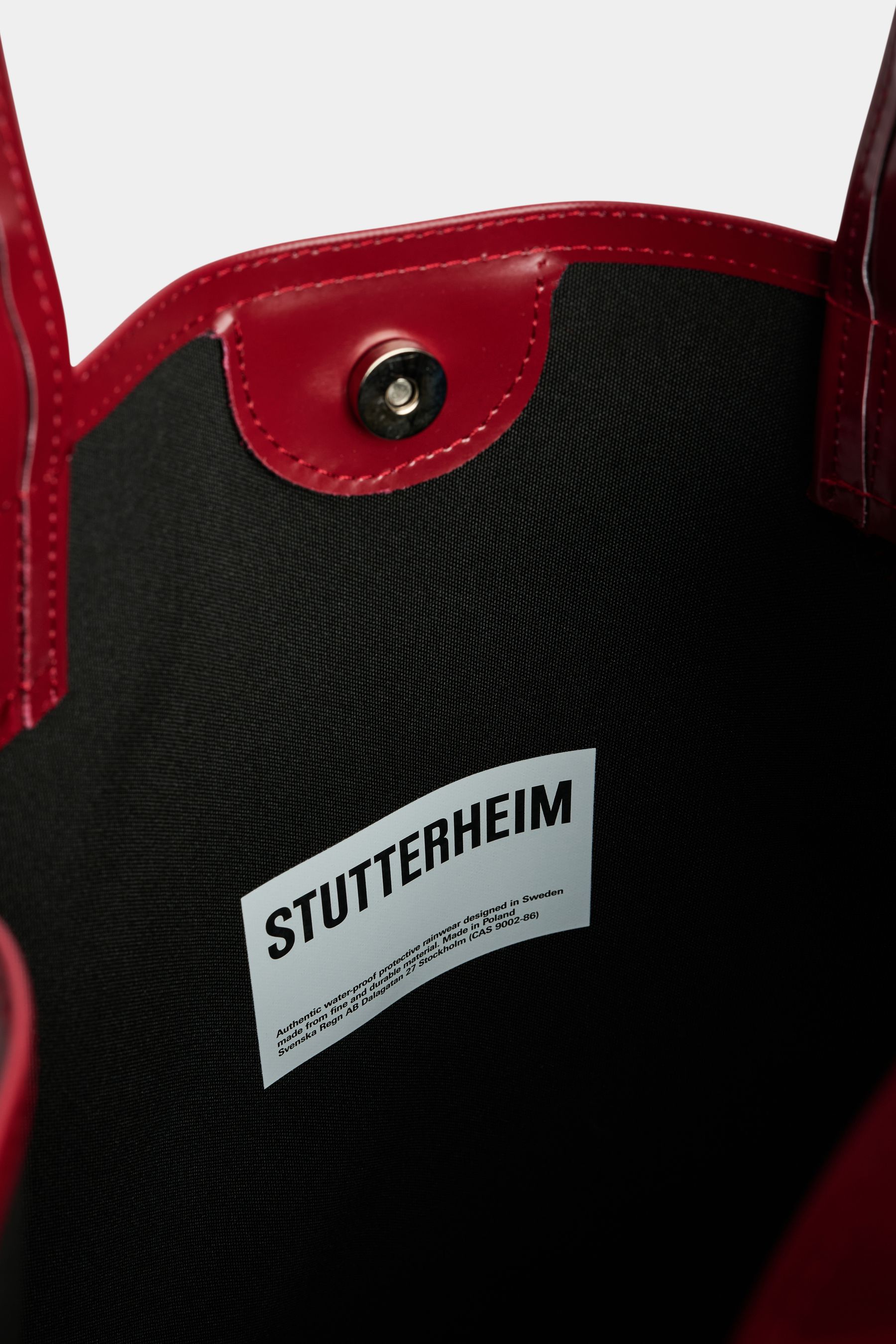 stutterheim stylist bag opal burgundy accessories bags tote-bags