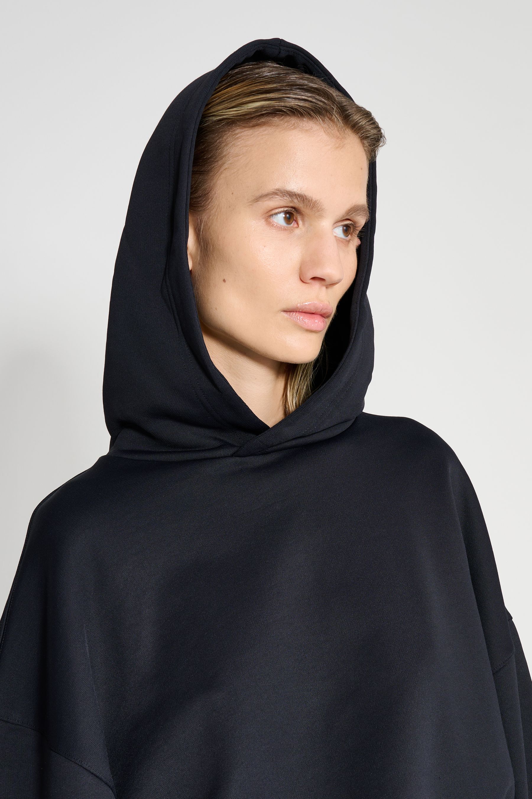 stutterheim svartvik hoodie black women knitwear