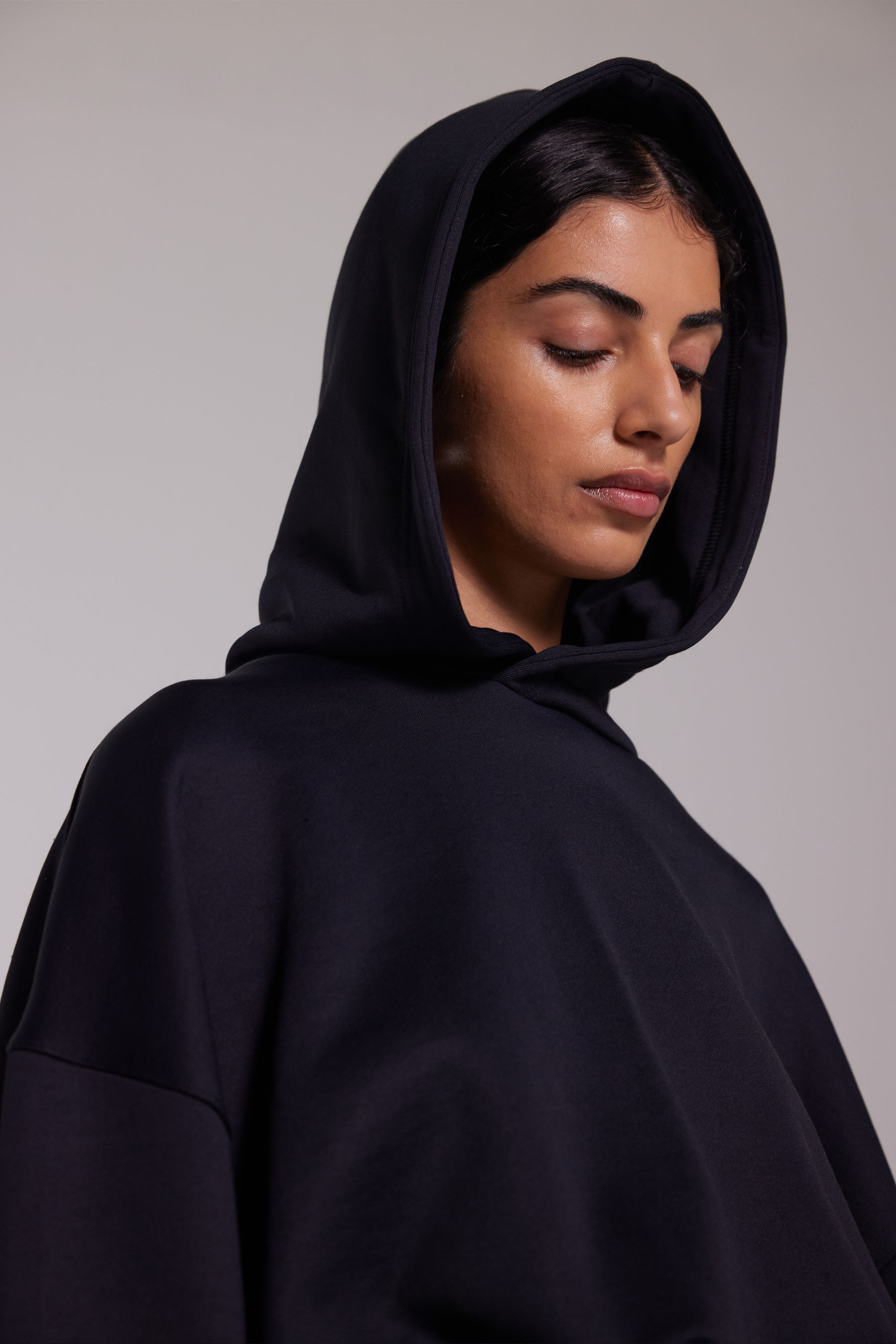 stutterheim svartvik hoodie black women knitwear