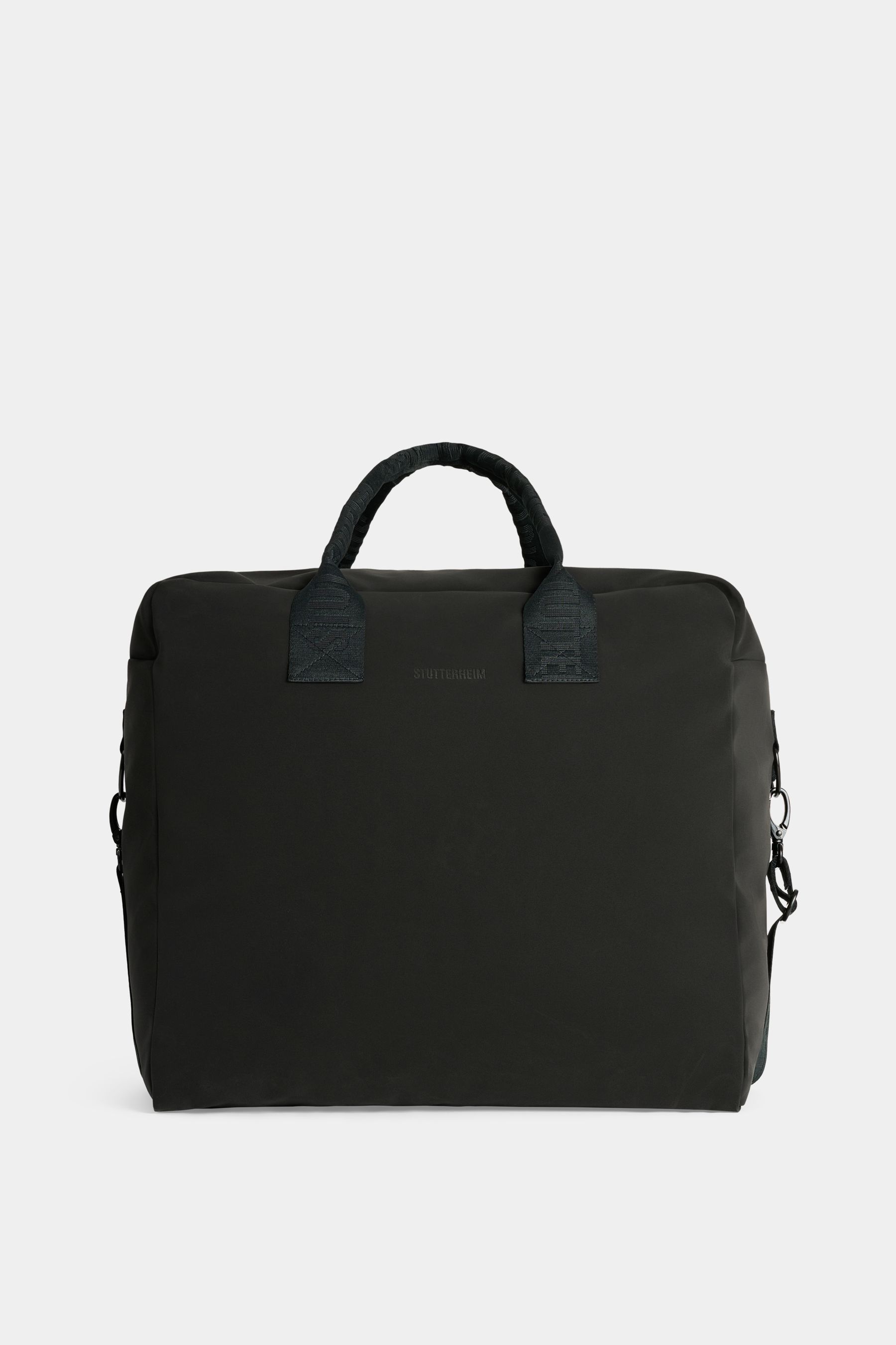stutterheim svea box bag black accessories bags travel-bags