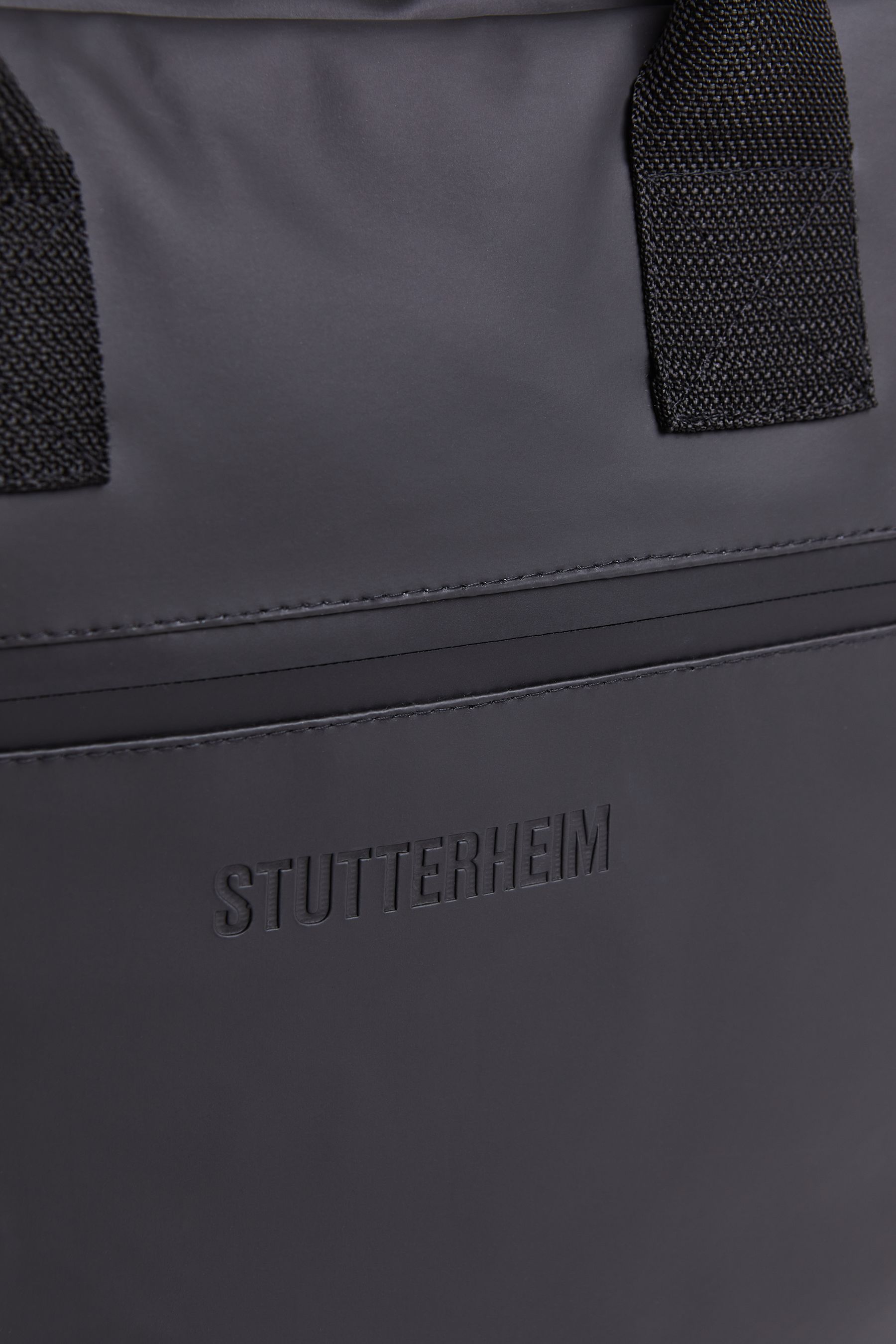 stutterheim svea box bag black accessories bags weekend-bags