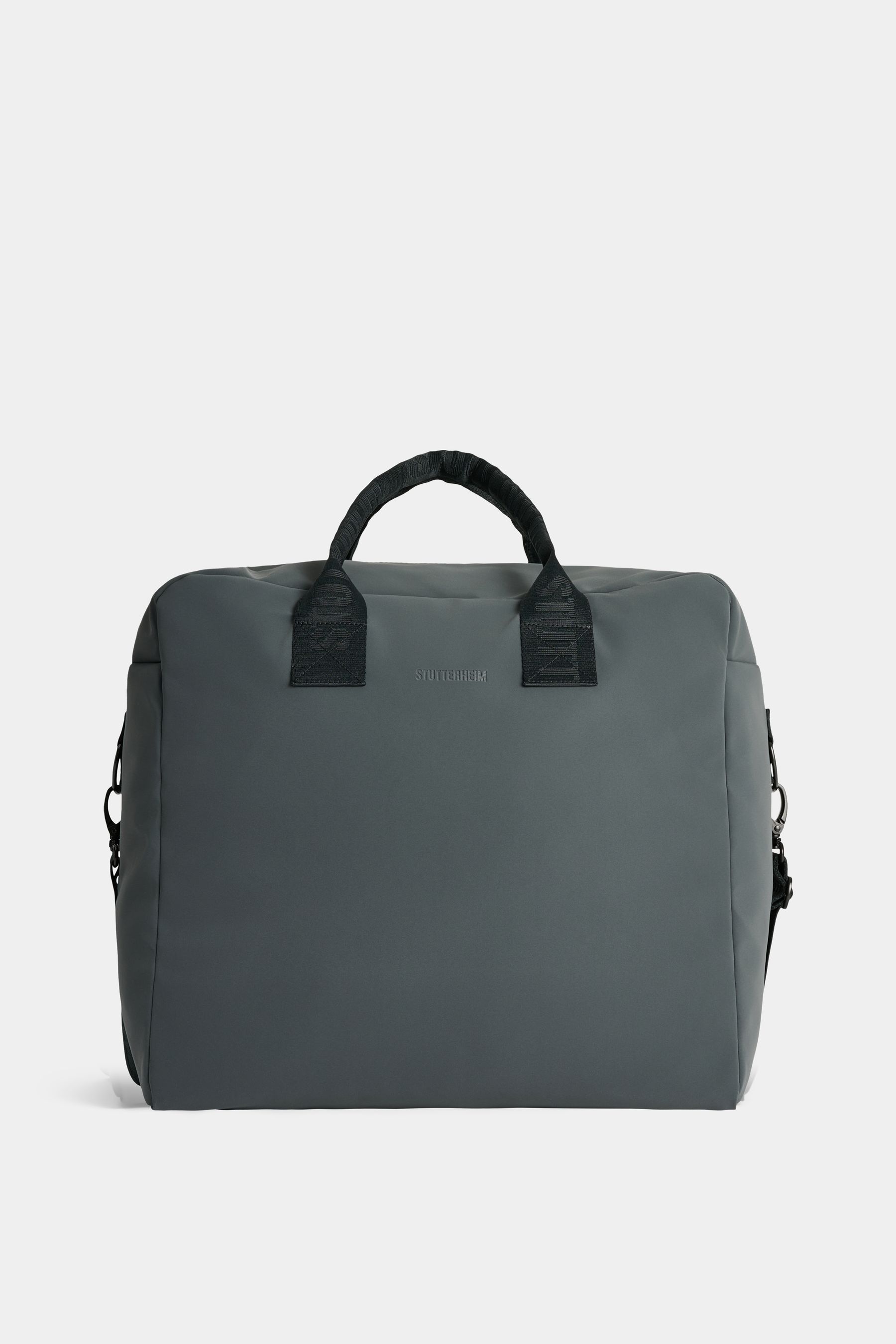 stutterheim svea box bag charcoal accessories bags travel-bags