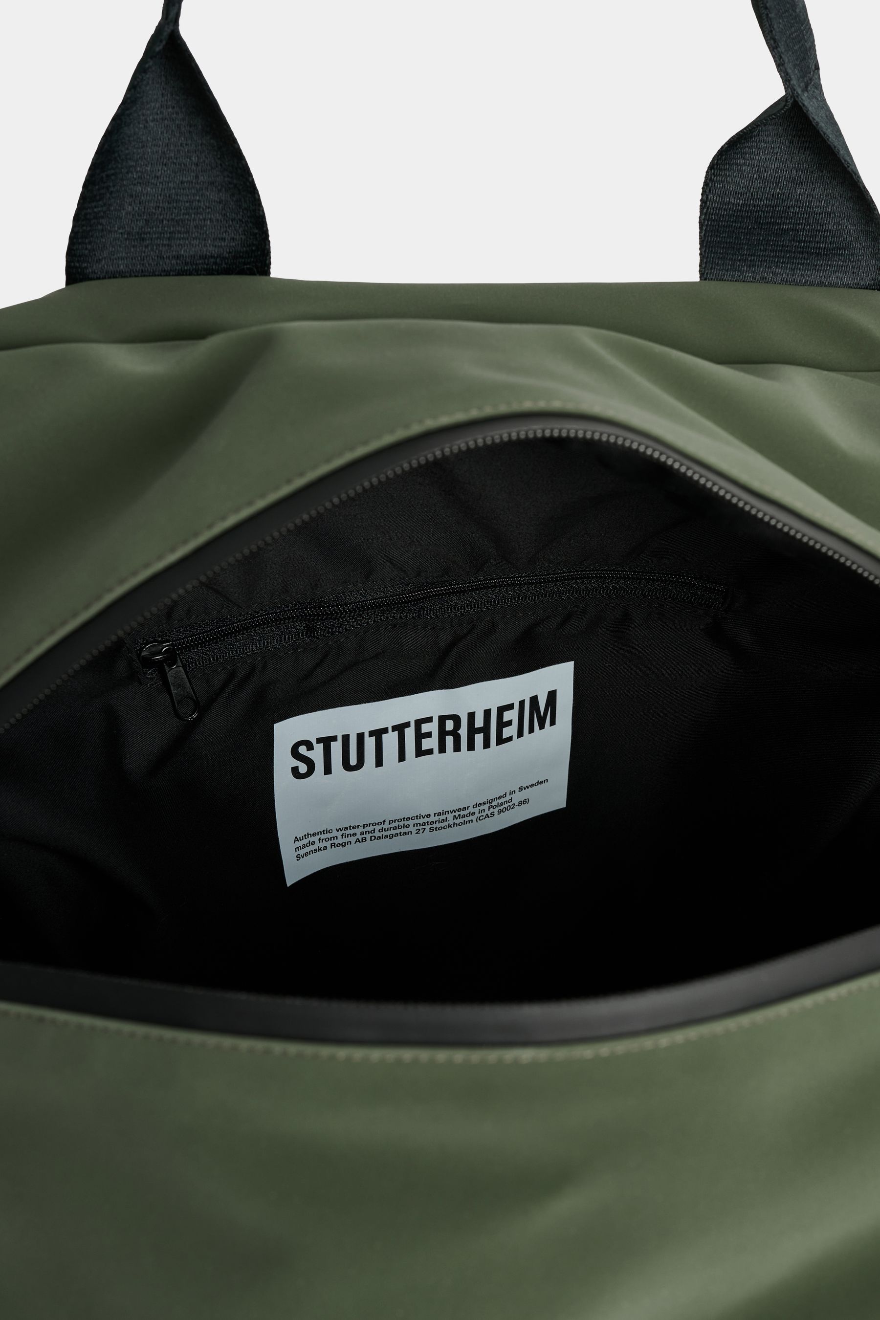 stutterheim svea box bag green accessories bags travel-bags