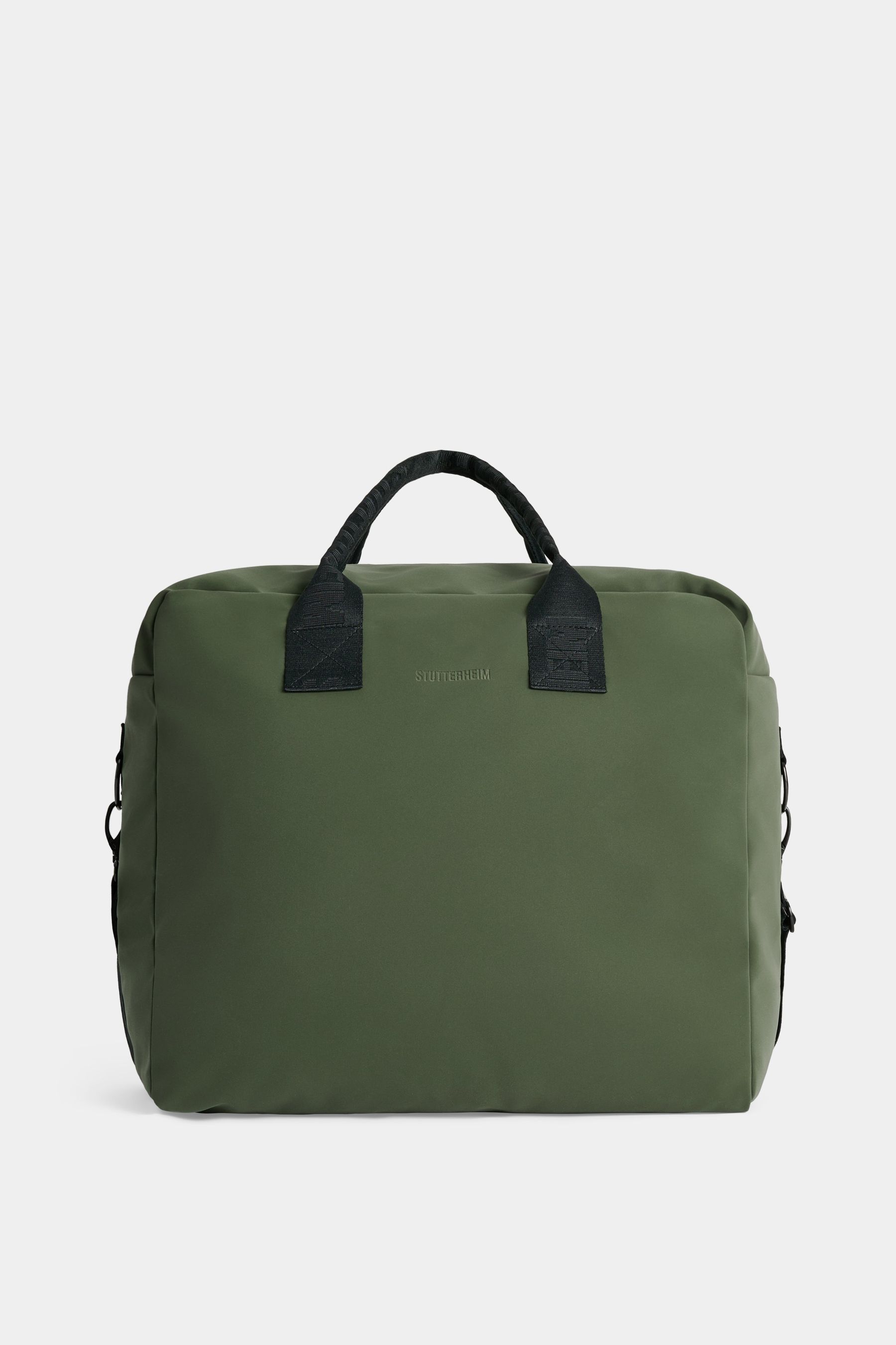 stutterheim svea box bag green accessories bags travel-bags