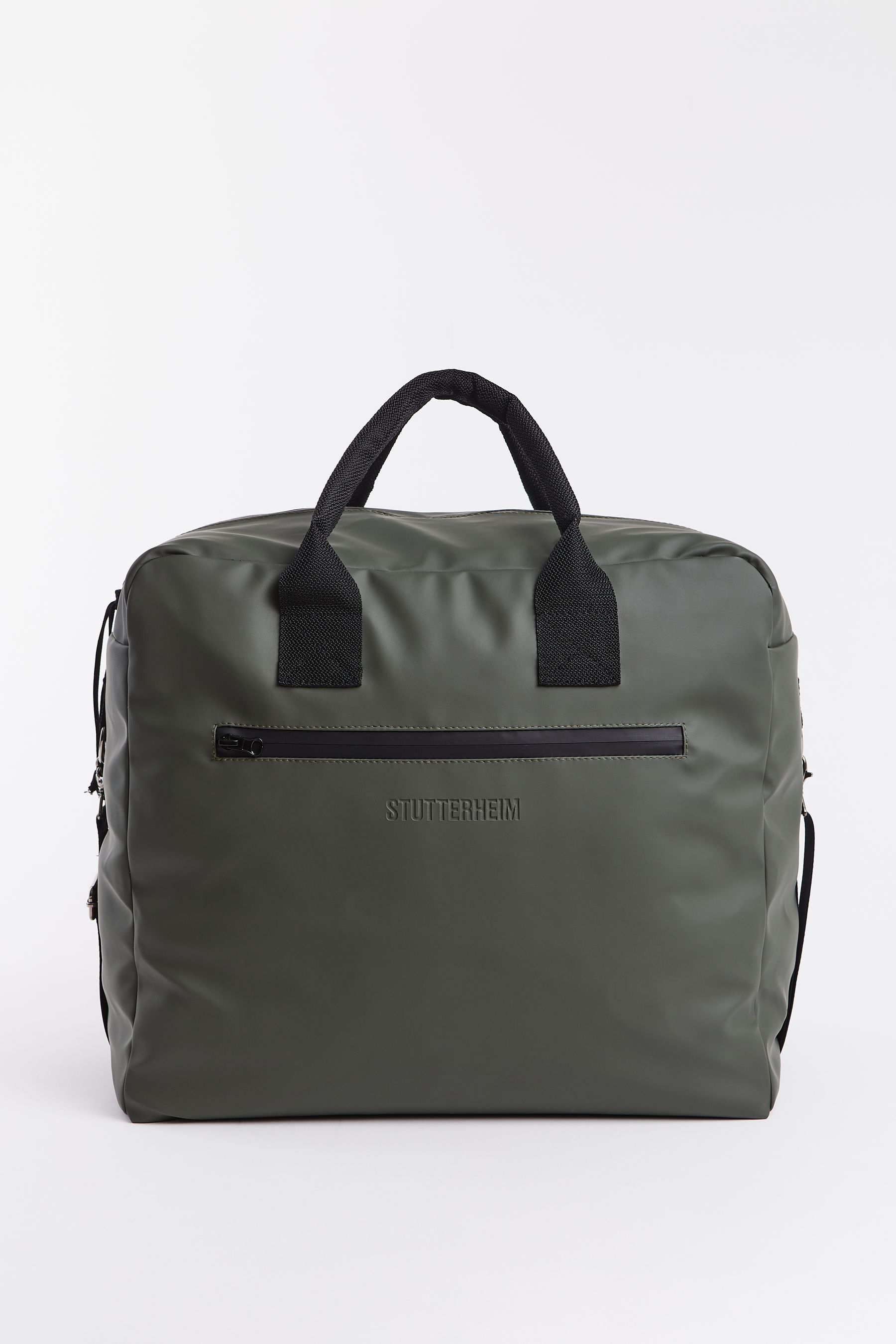 stutterheim svea box bag green accessories bags weekend-bags