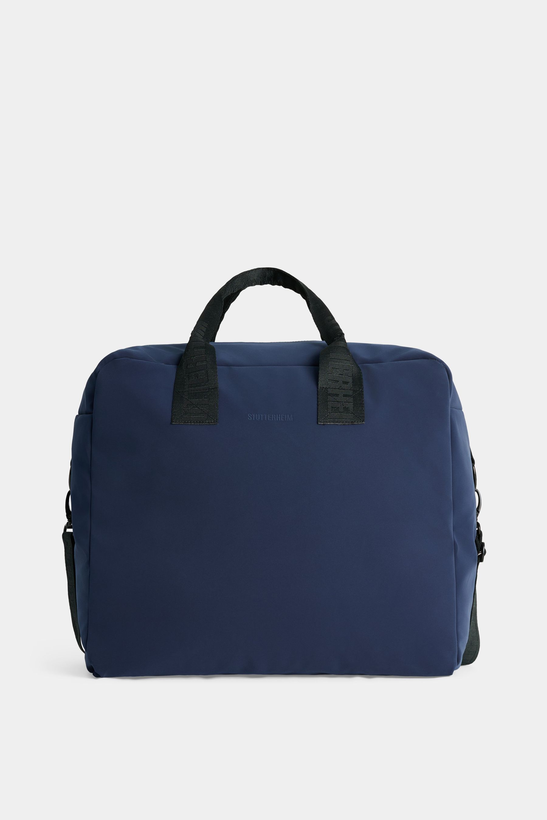 stutterheim svea box bag navy accessories bags travel-bags