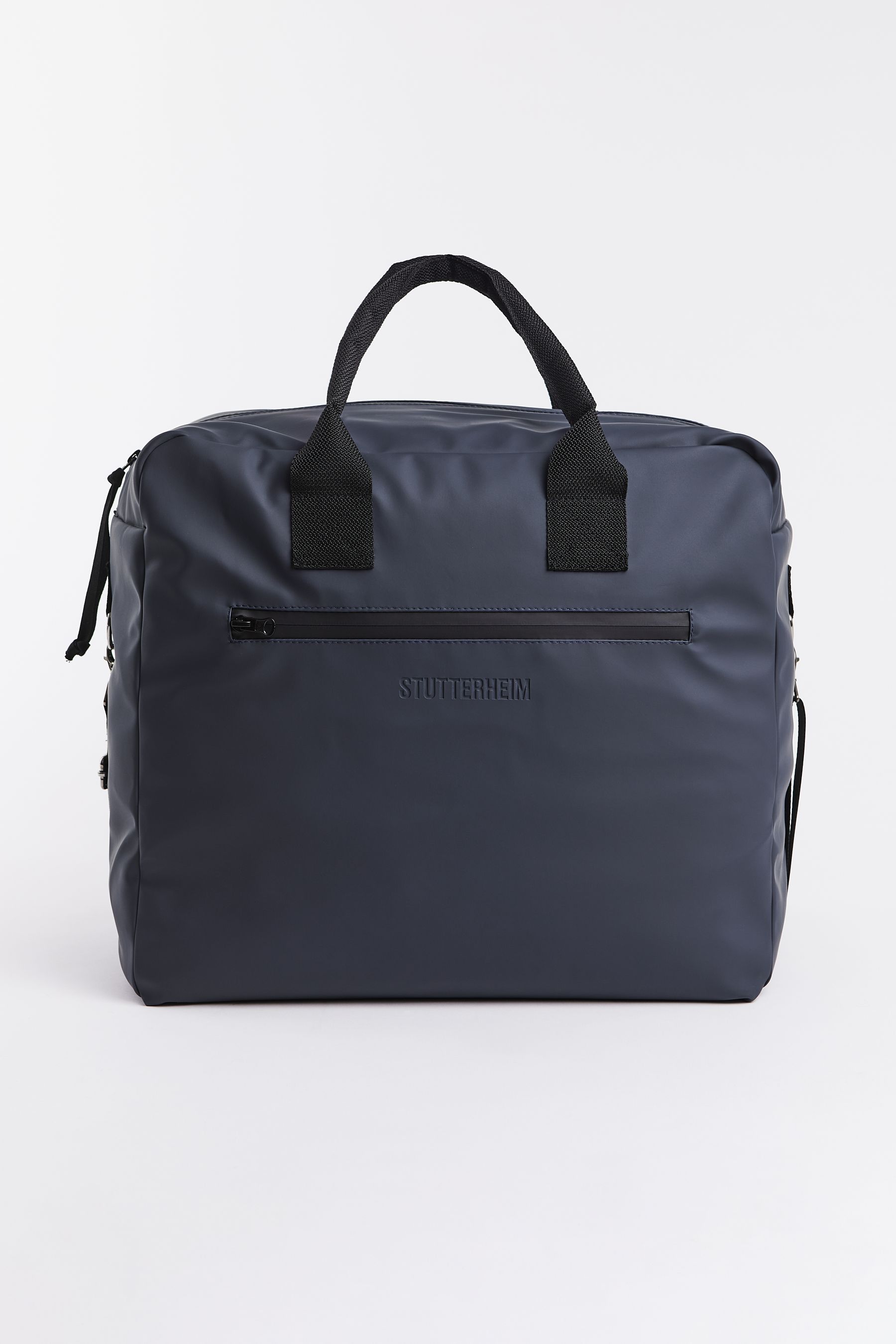 stutterheim svea box bag navy accessories bags weekend-bags