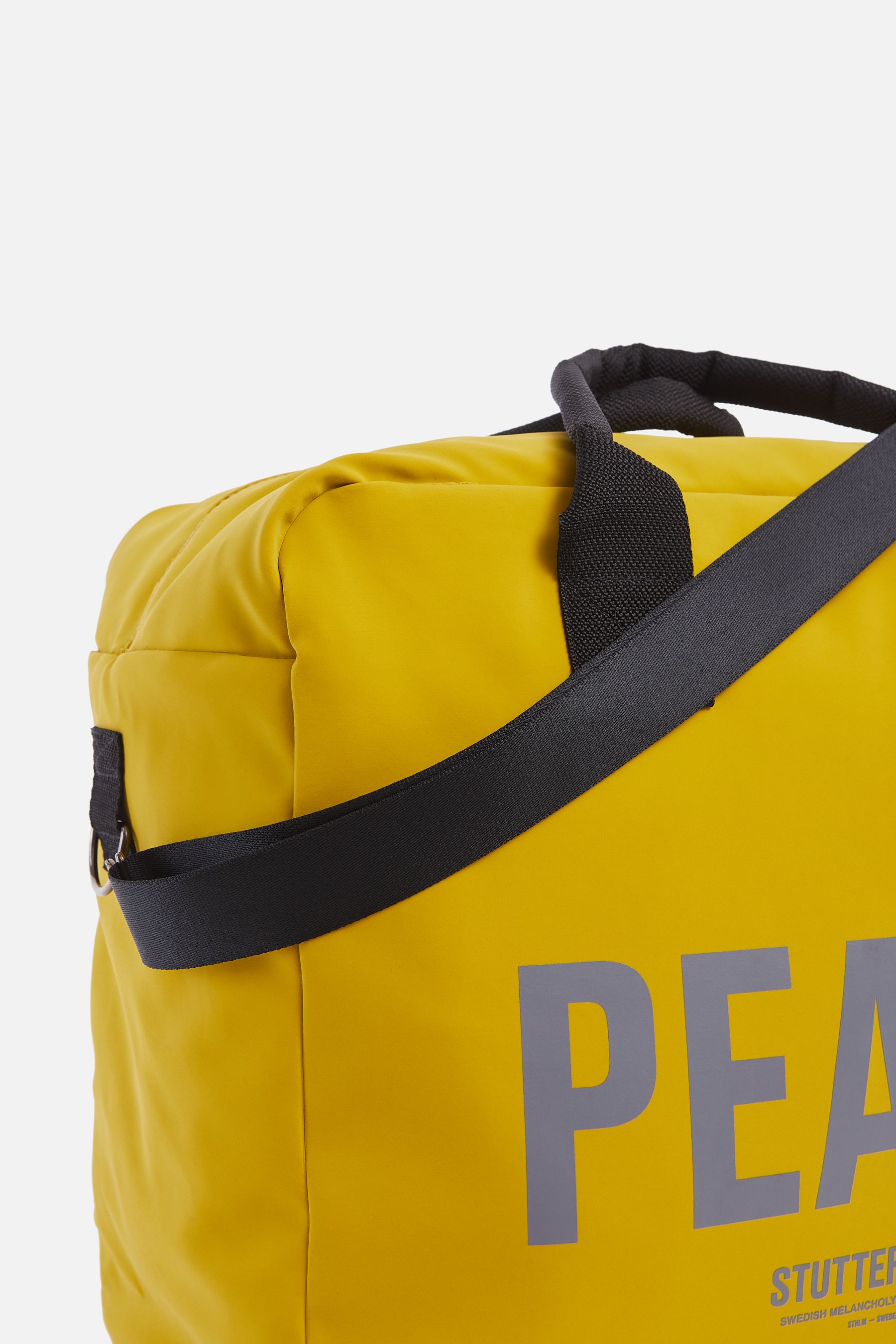 stutterheim svea box bag matte gold accessories bags weekend-bags