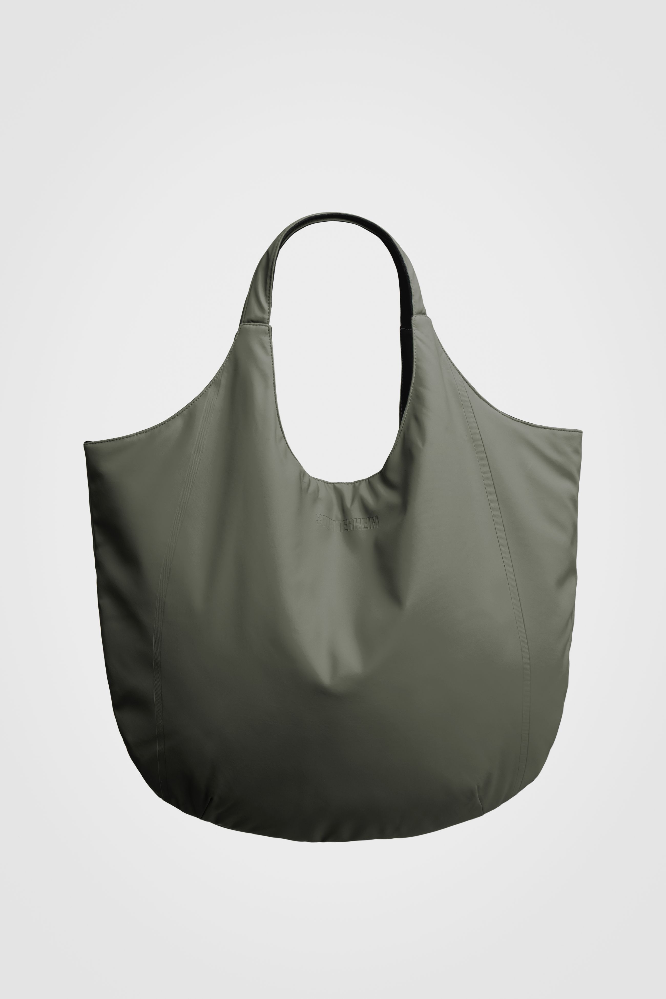 stutterheim svea puffer bag khaki green accessories bags tote-bags
