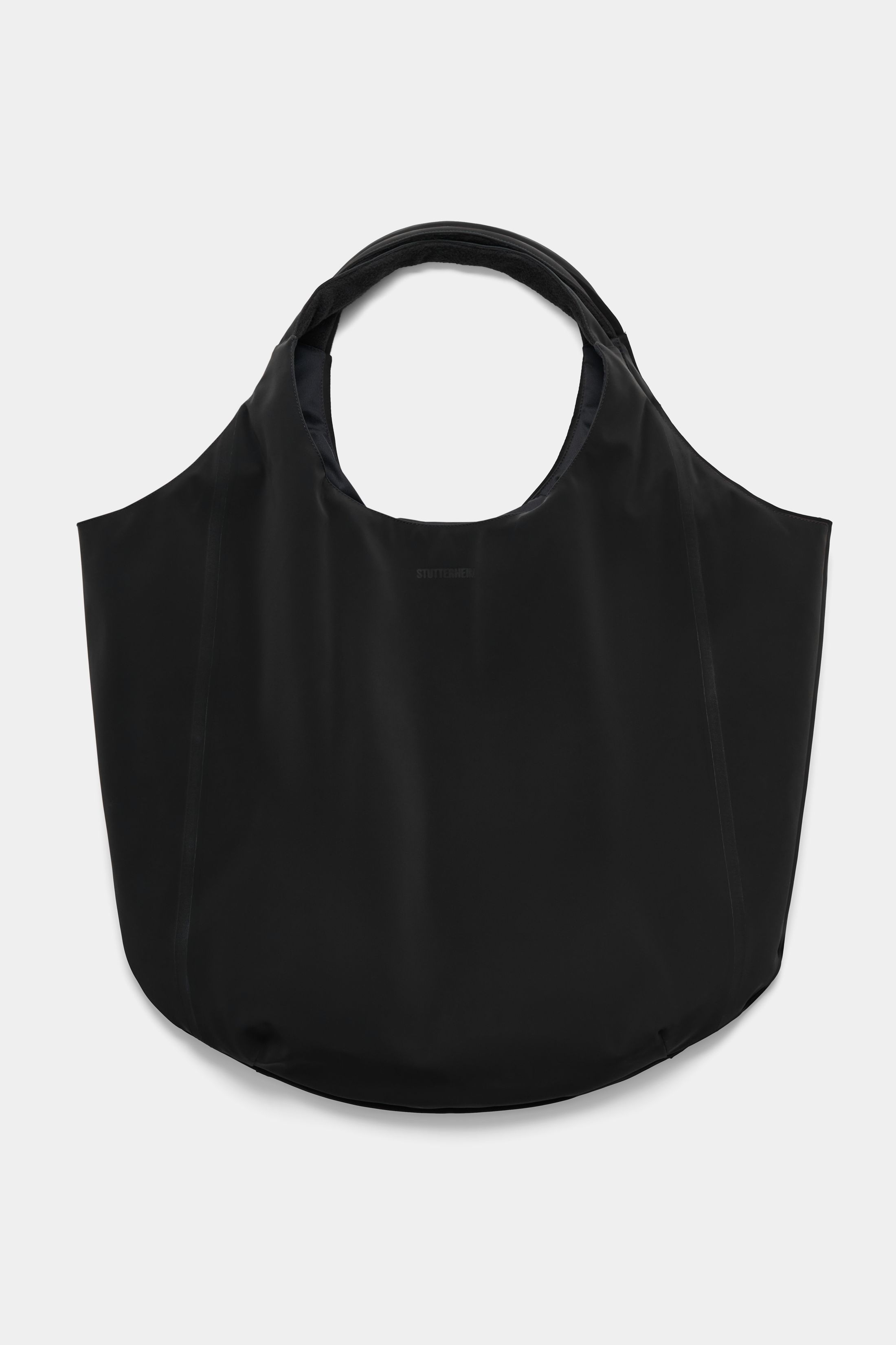 stutterheim svea puffer bag matte black accessories bags tote-bags
