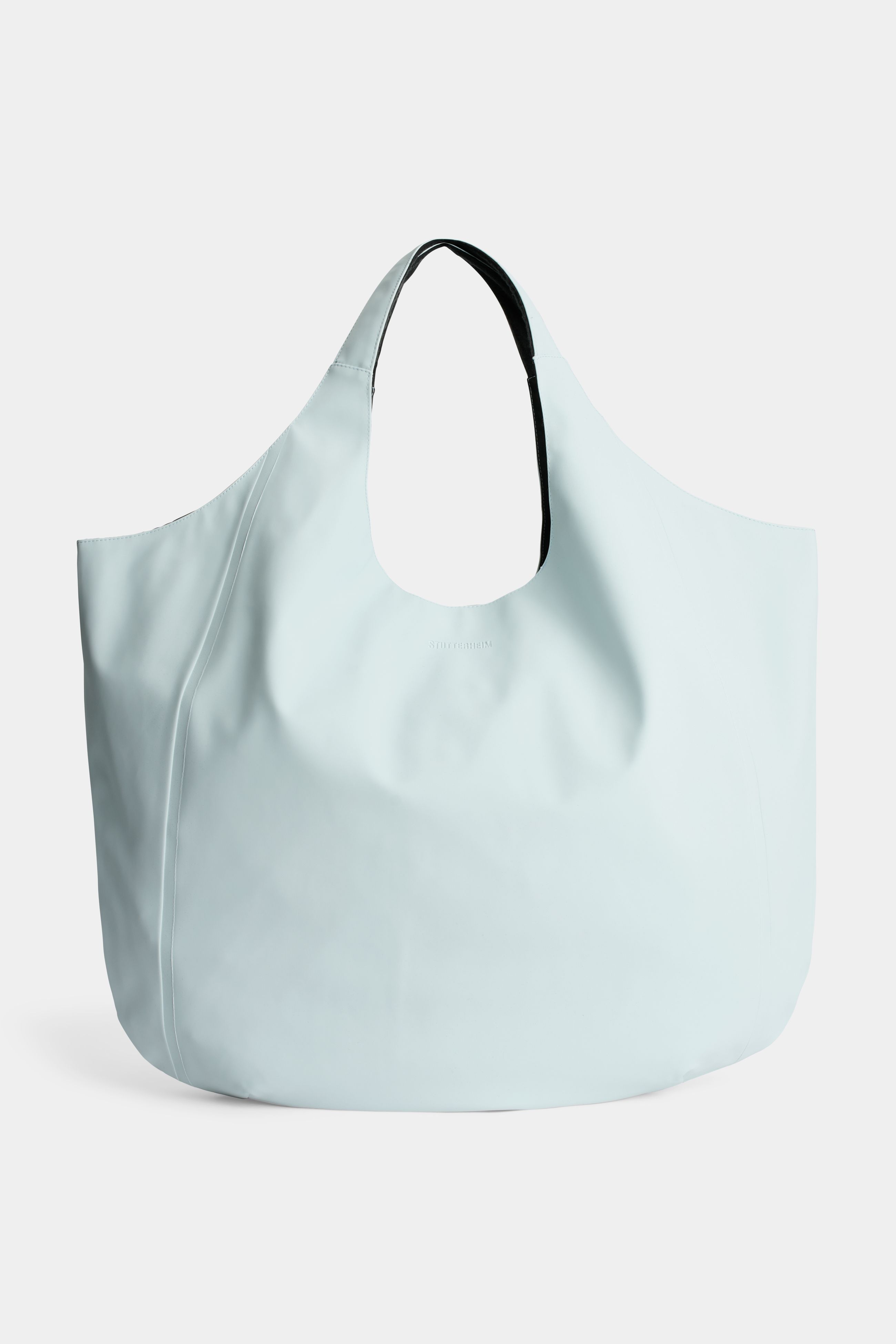 stutterheim svea puffer bag matte frost grey accessories bags tote-bags