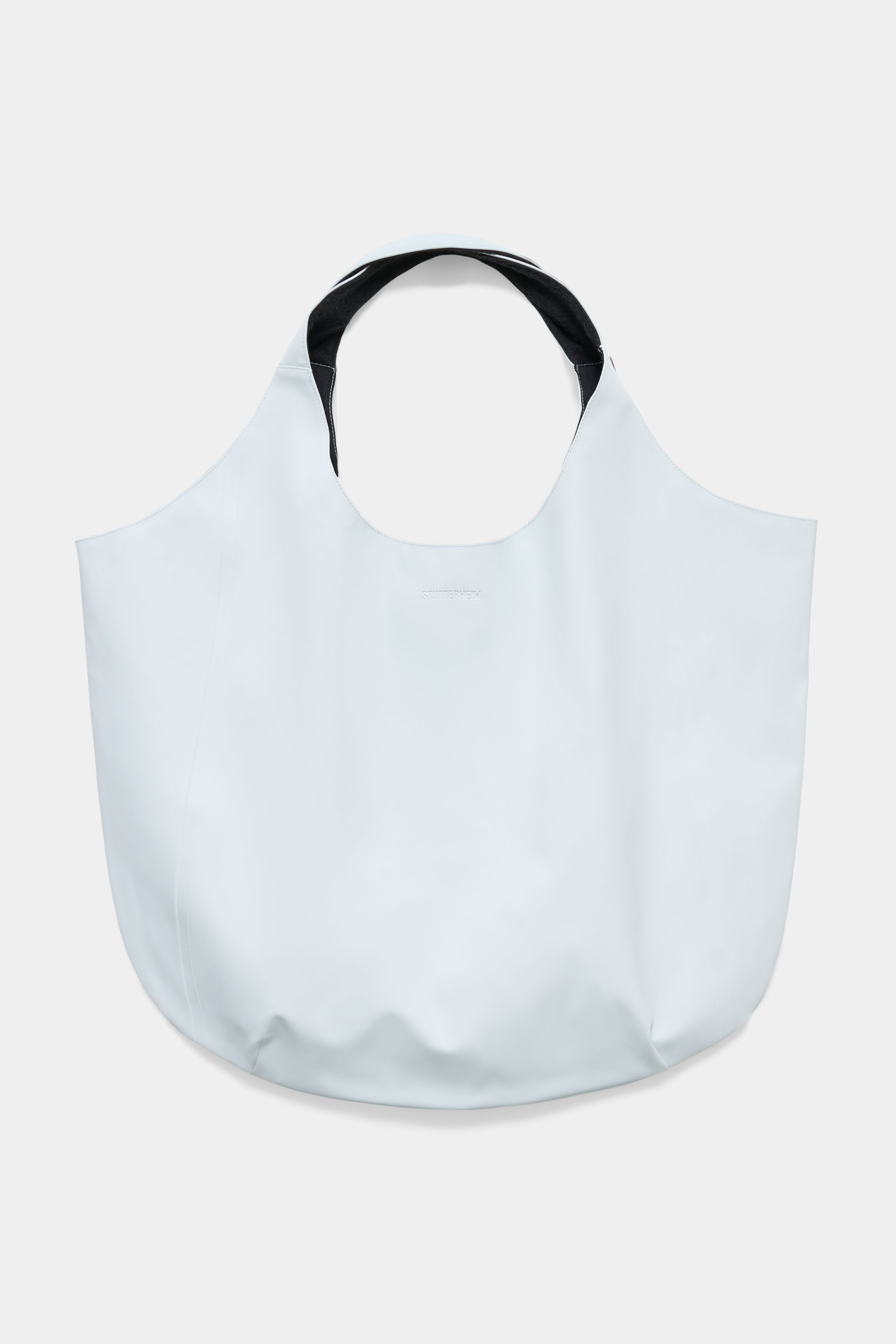 stutterheim svea puffer bag matte frost grey accessories bags tote-bags